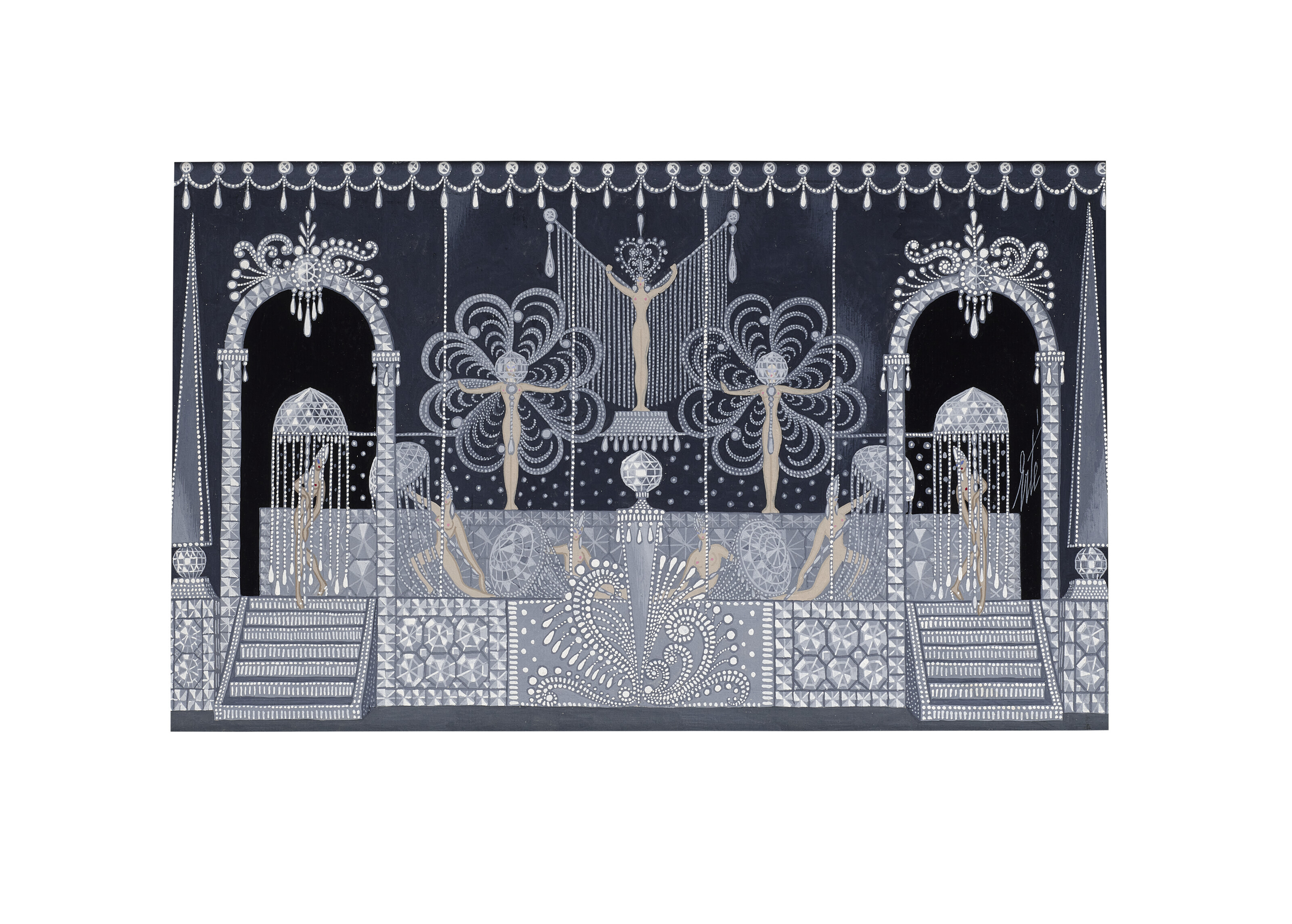 Maquette du Tableau les ''Diamants''