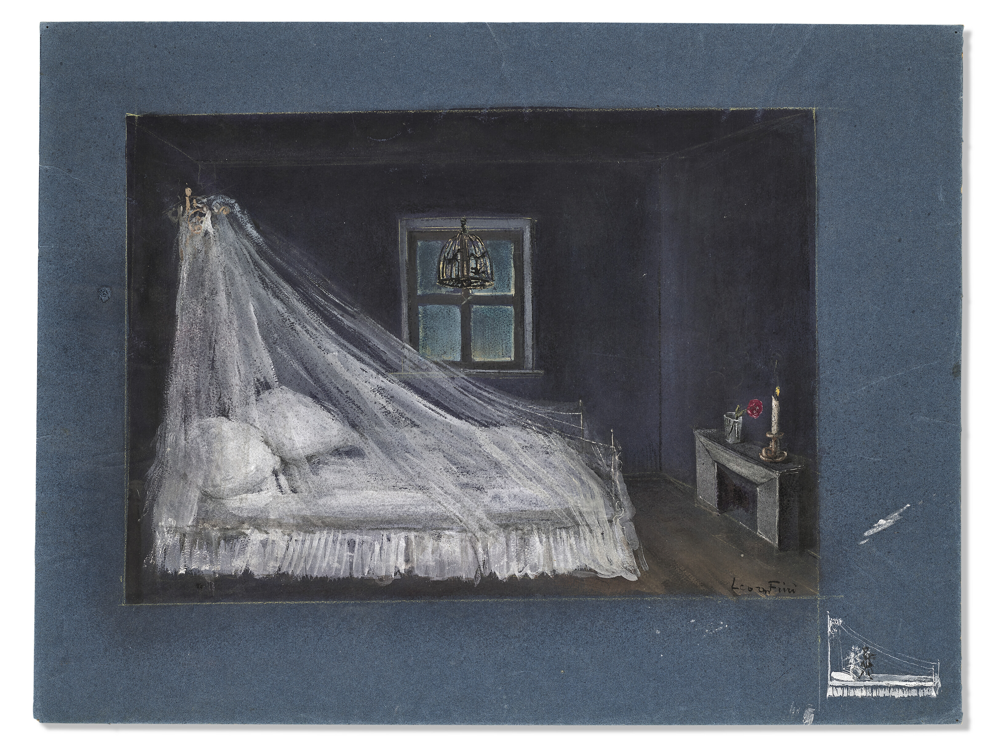 「真作」Leonor Fini「Les amants」銅版画　XXIV/XXX Leonor Fini Erotica I Etching - Fini, Leonor - Art for Sale