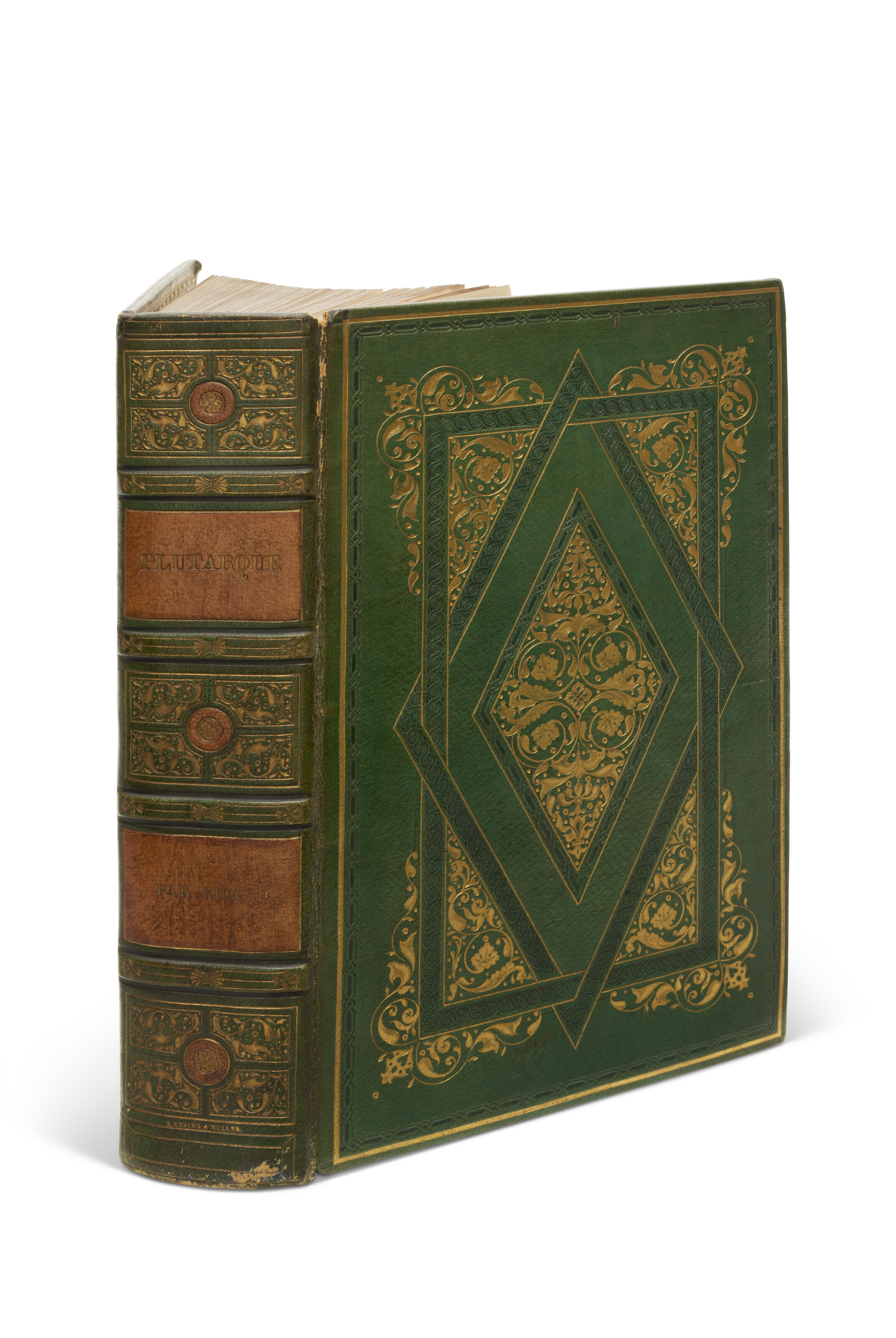 [Reliures mosaïquées du XIXe siècle], Ensemble de 7 ouvrages. | Christie’s