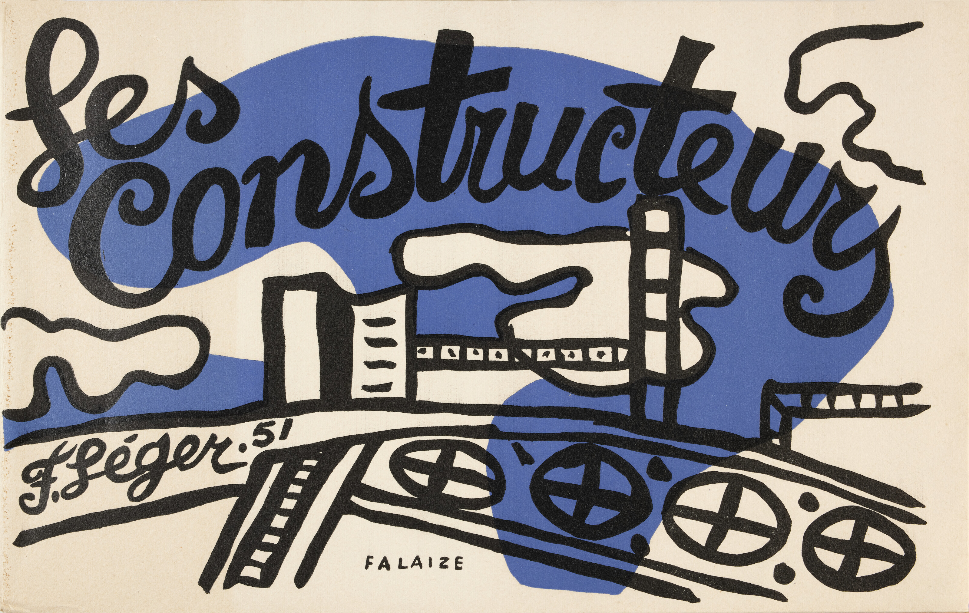 LÉGER, Fernand (1881-1955), Les Constructeurs. Paris