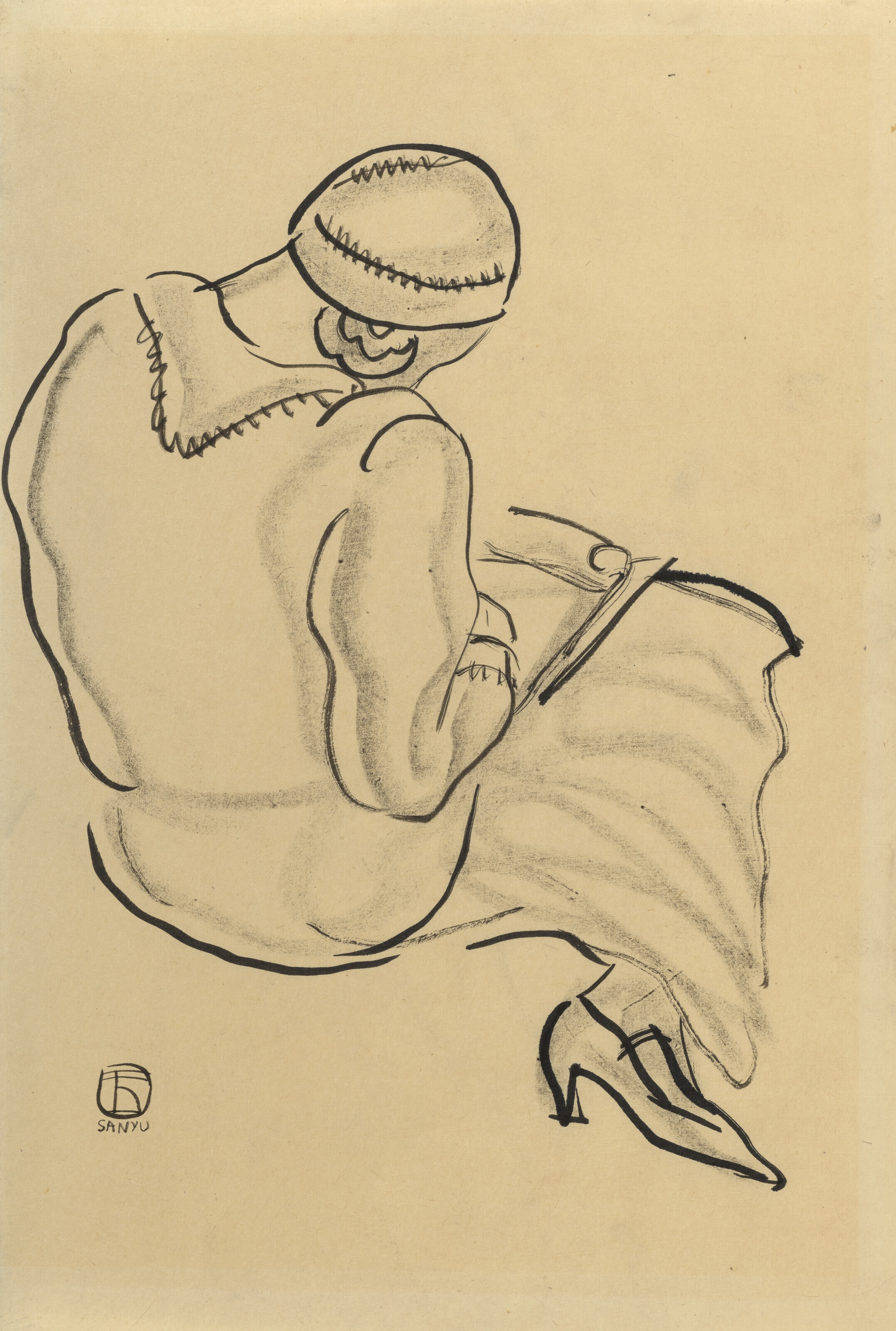 DESSINATRICE DE DOS