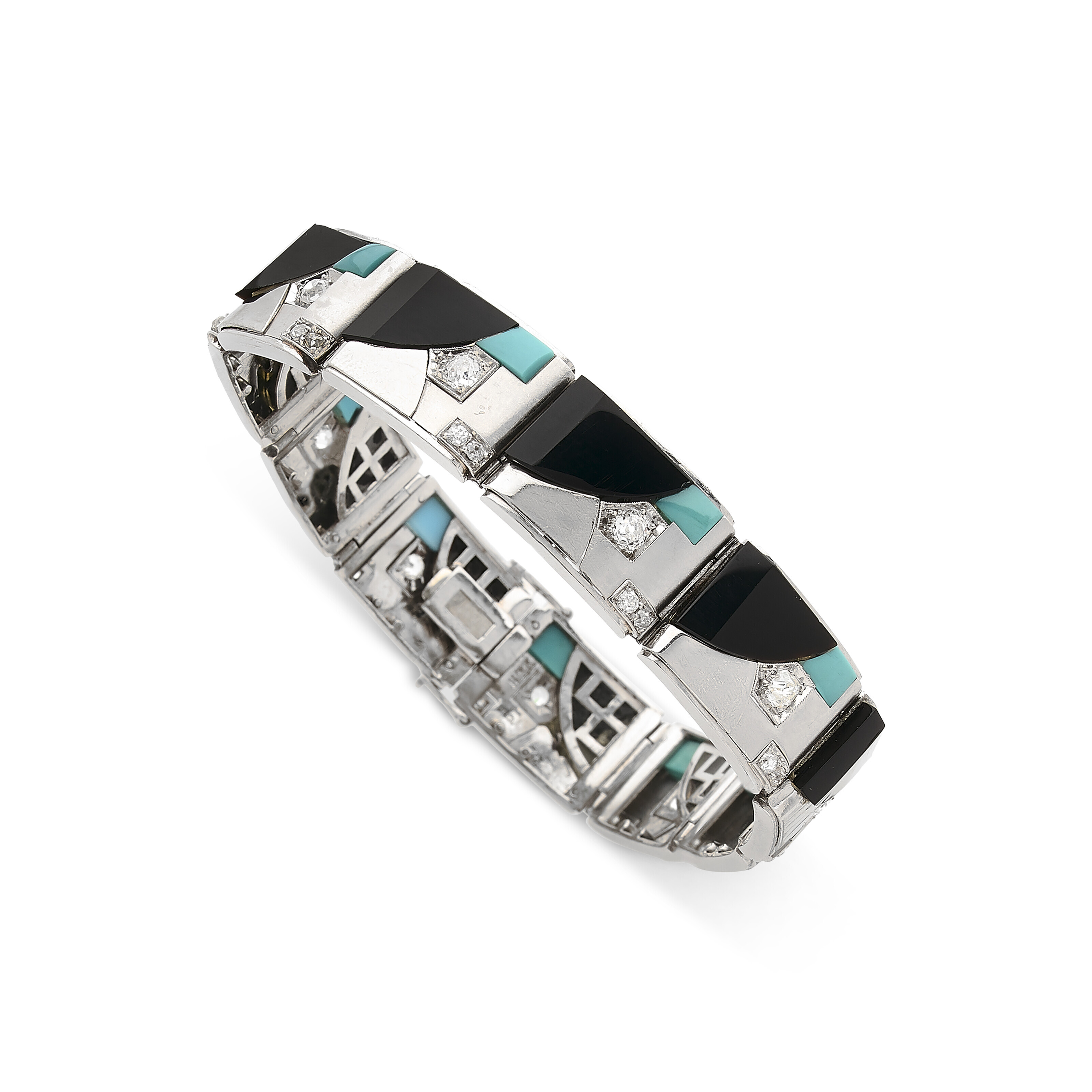 Bracelet En Pierre Turquoise - Réglable, Pour Homme Et Femme, Avec Carte Cadeau, Idéal Couple Ou Cadeau Symbolique