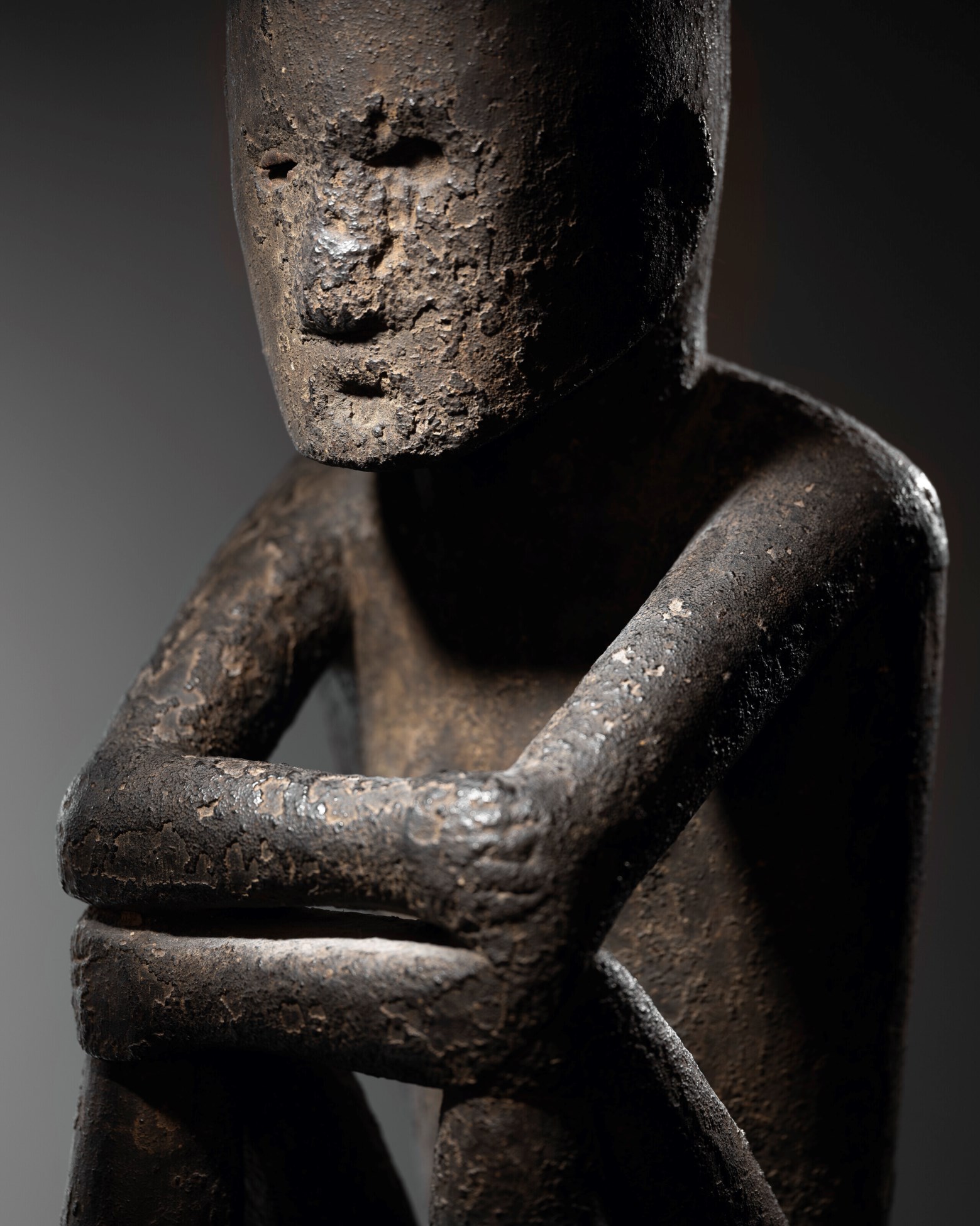 STATUE BULUL IFUGAO, CORDILLÈRE CENTRALE, PROVINCE D'IFUGAO, ÎLE DE