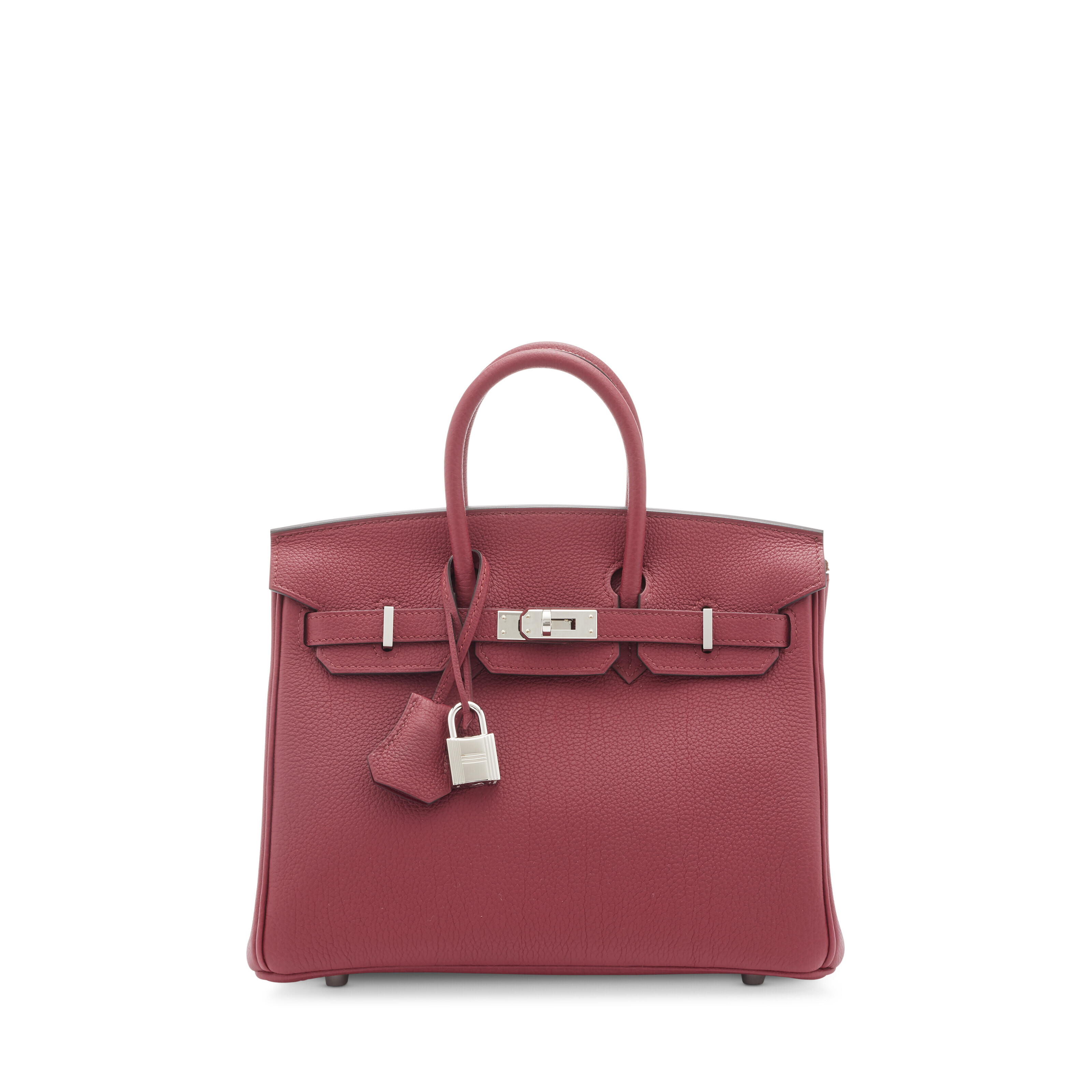 Hermes Rouge H Epsom Leather Octogone 23 Bag Hermes