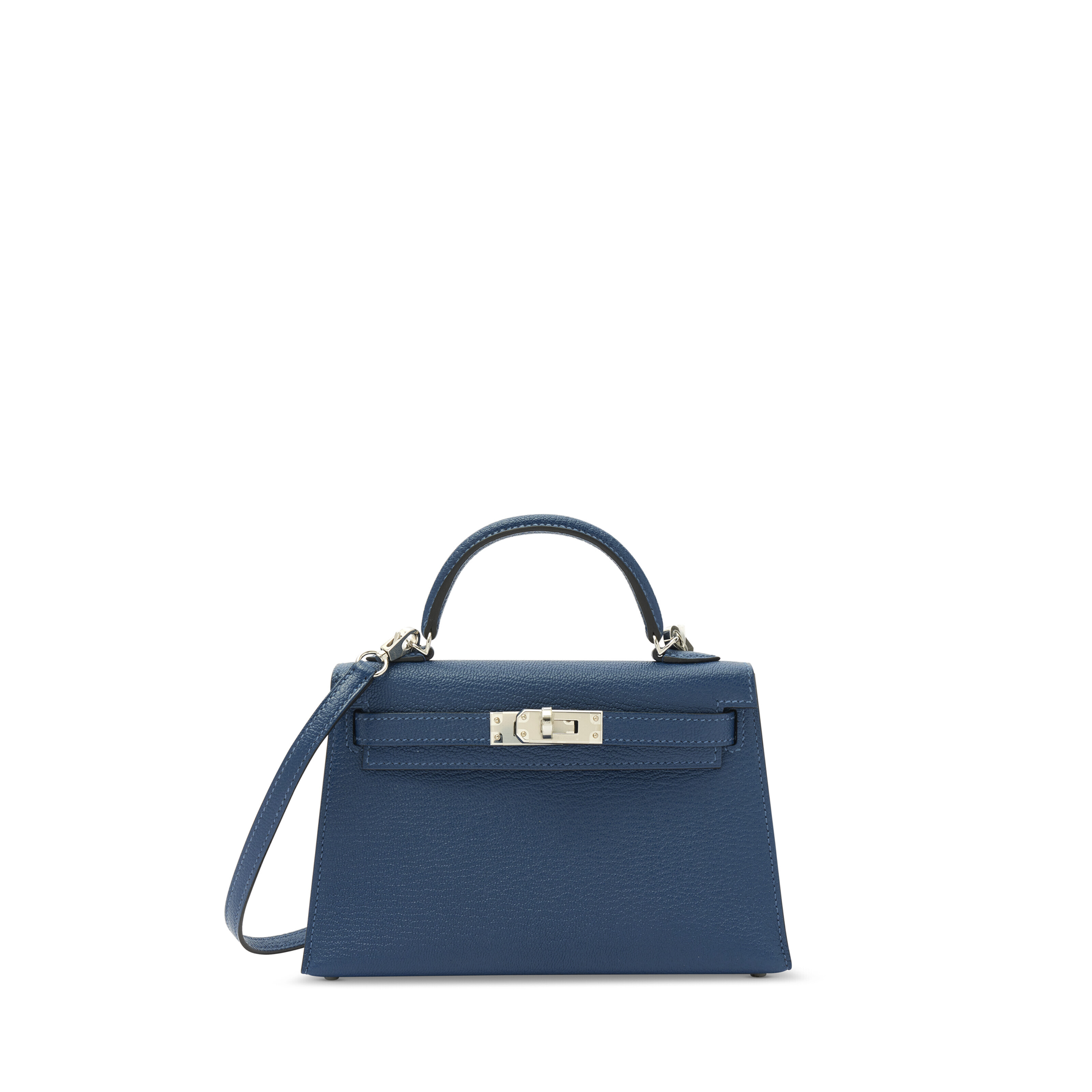 A LIMITED EDITION DEEP BLUE & BLEU IZMIR CHÈVRE LEATHER