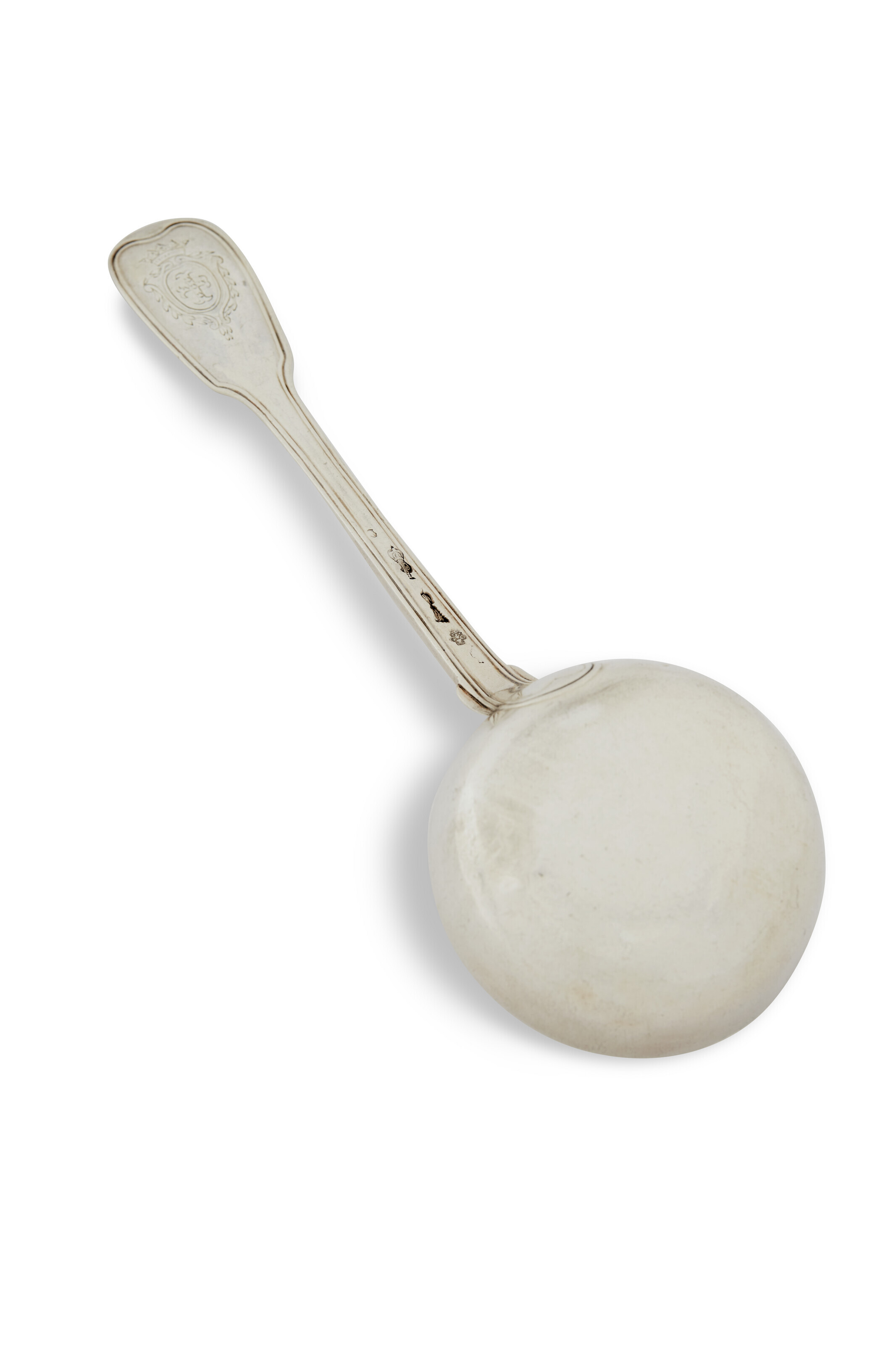 Louche à Sauce En Argent Massif – Orfèvre PQ – Monogramme LM – 100g – Occasion
