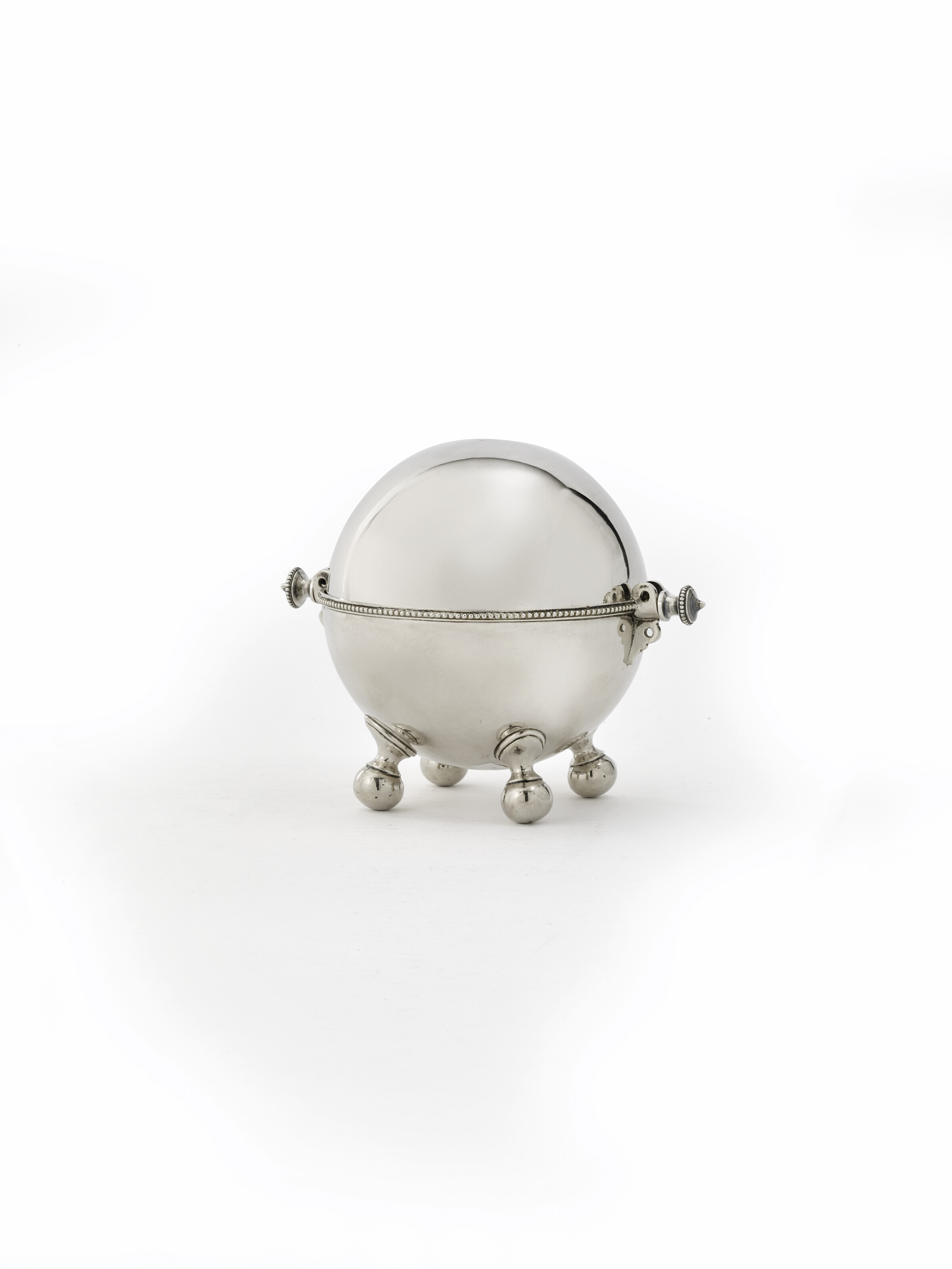 Porte-caviar De Luxe – Argent Massif, Verre, Porcelaine, Marbre – Fait Main à Istanbul – Urart