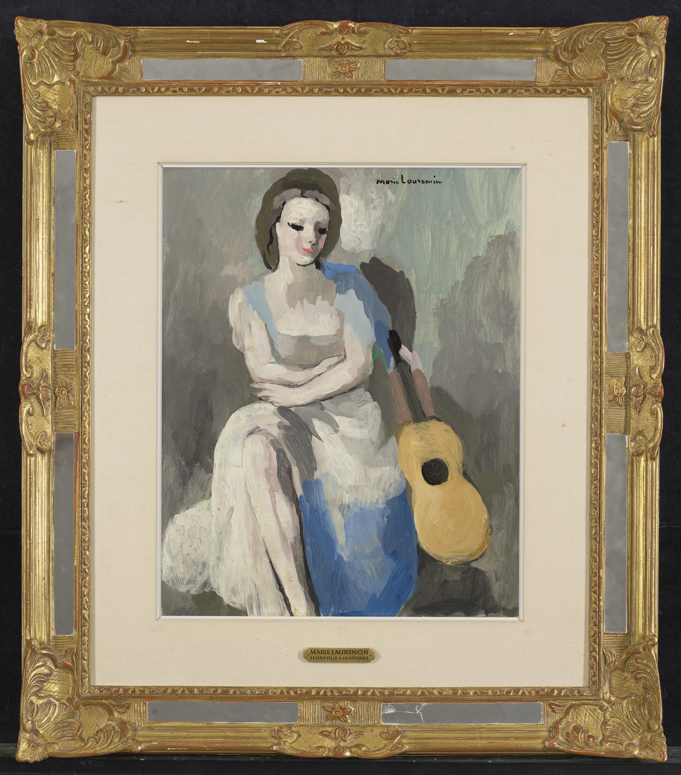MARIE LAURENCIN (1883-1956) , Jeune Fille à la guitare | Christie