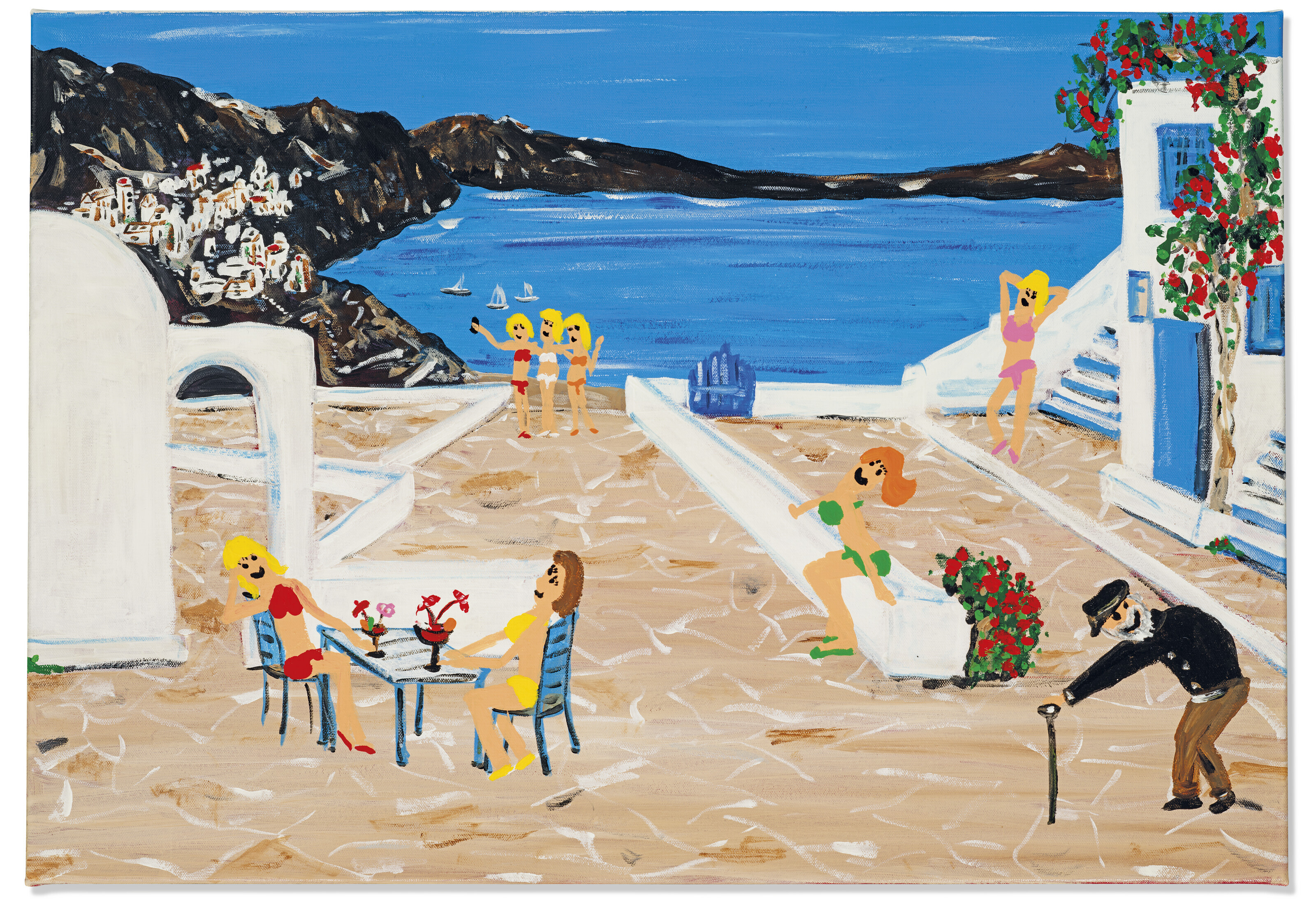 Albert Willem (né en 1979), Albert Willem Giorgio could reconcile himself  to the arrival of tourism in his centuries-old village | Christie's