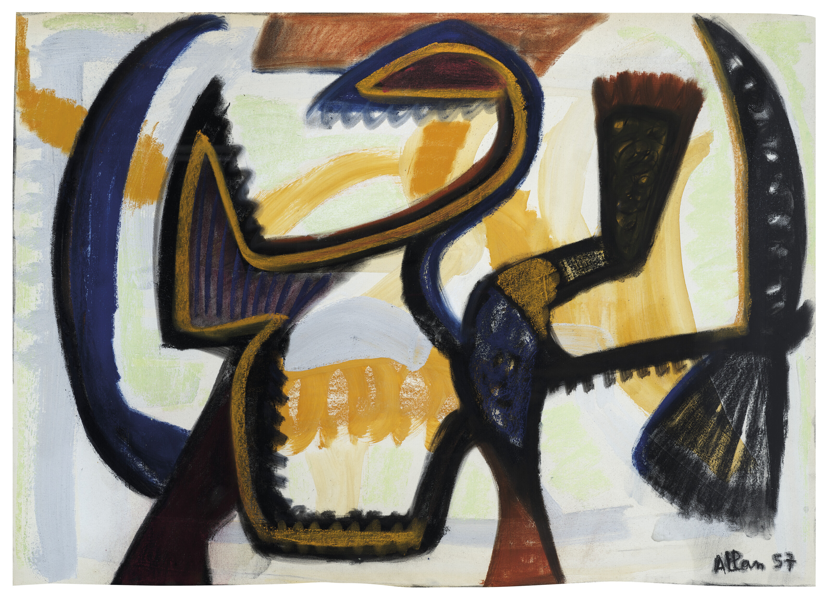 Jean-Michel Atlan (1913-1960), Sans titre | Christie's