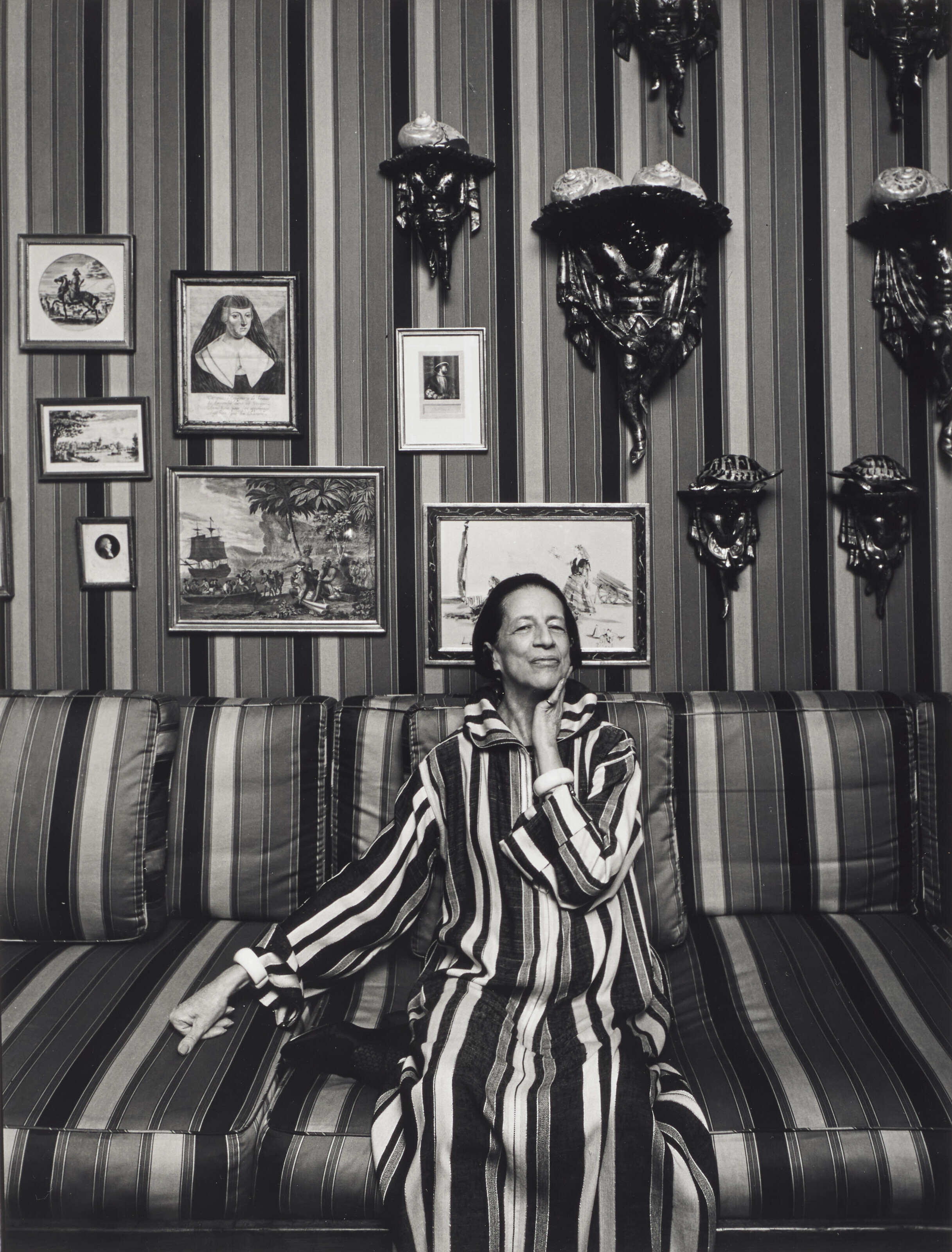 ARNOLD NEWMAN (1918-2006), Diana Vreeland, New York City, 1974