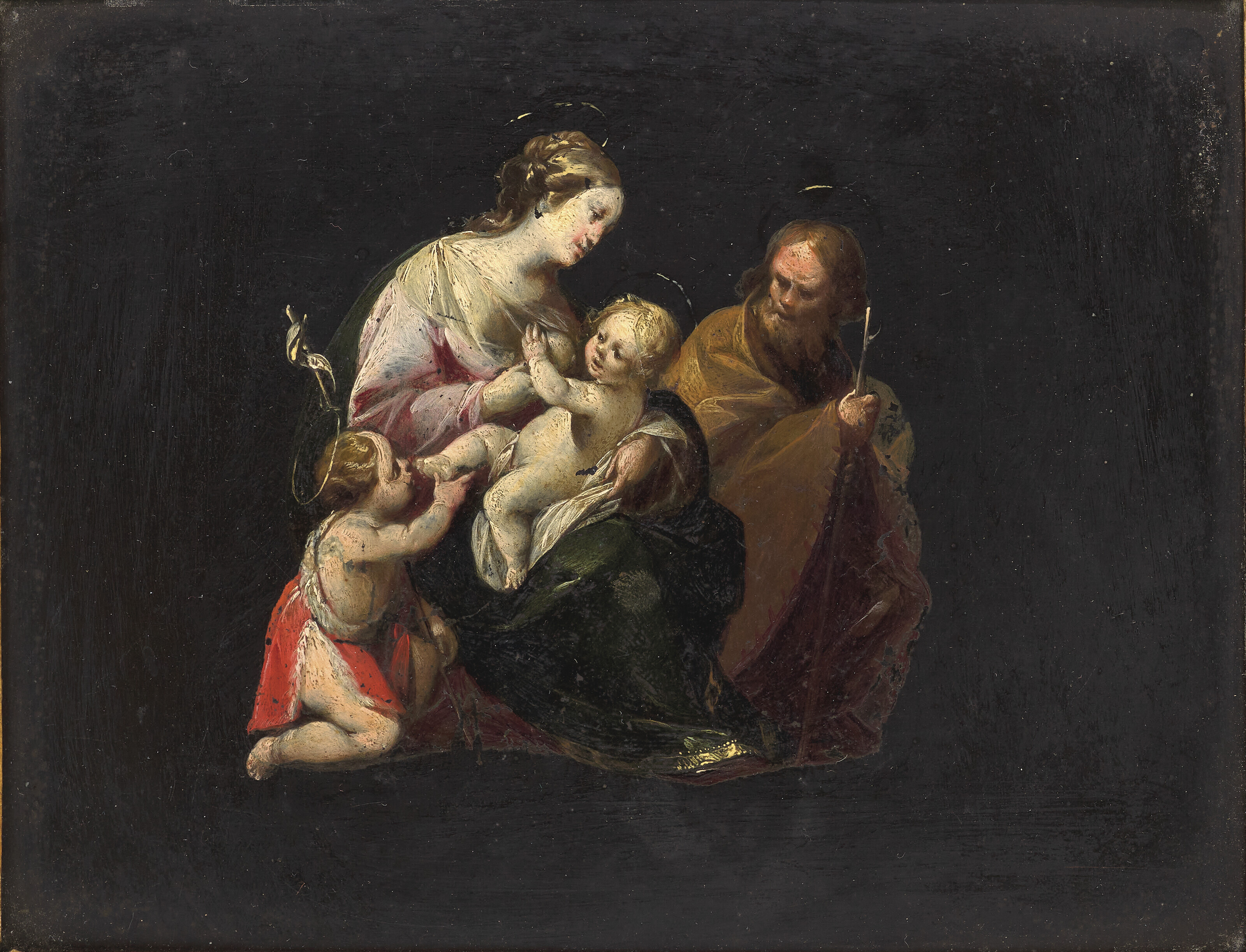 Vierge à l'Enfant avec saint Jean-Baptiste - Louvre site des