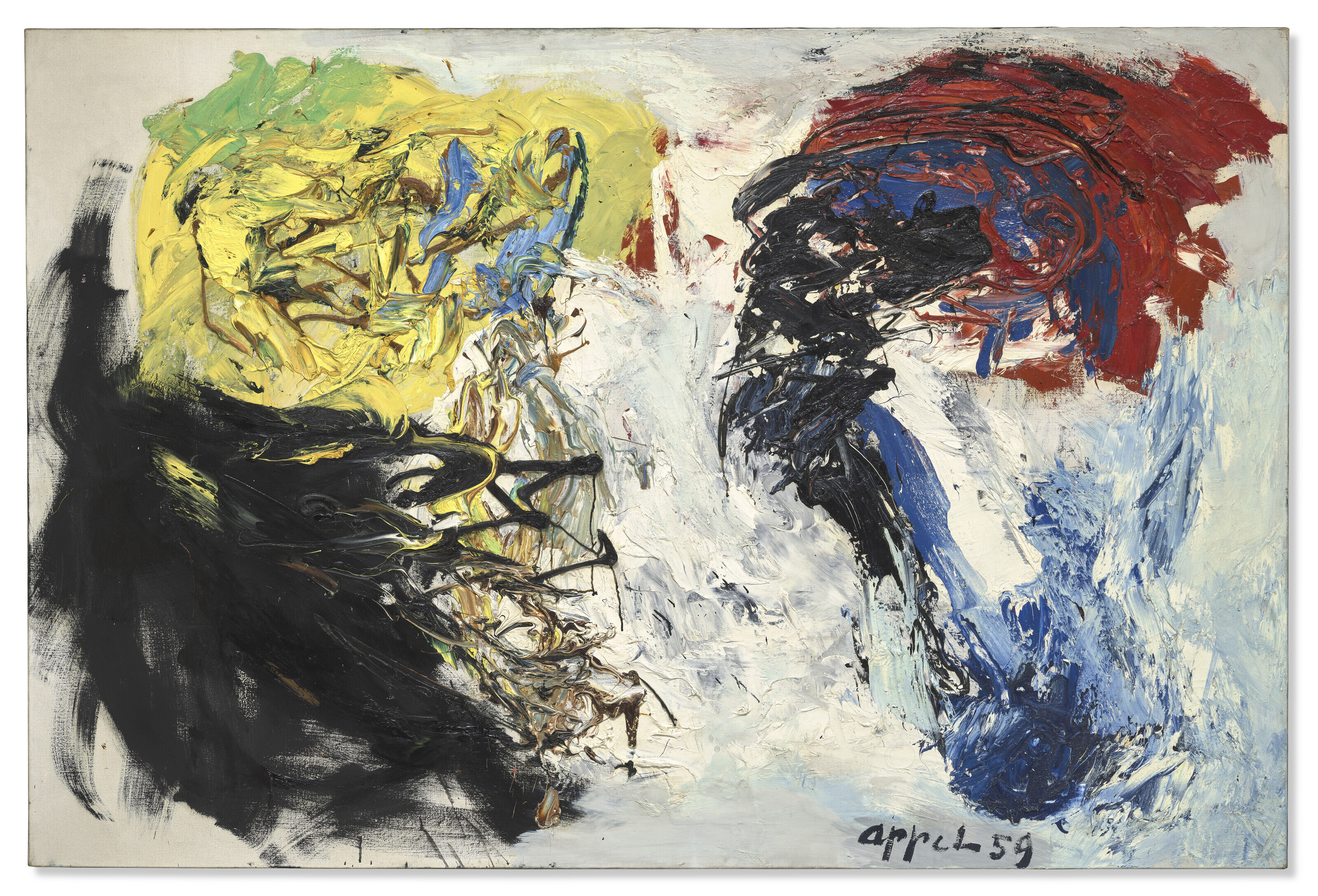 KAREL APPEL (1921-2006), Deux mondes | Christie's