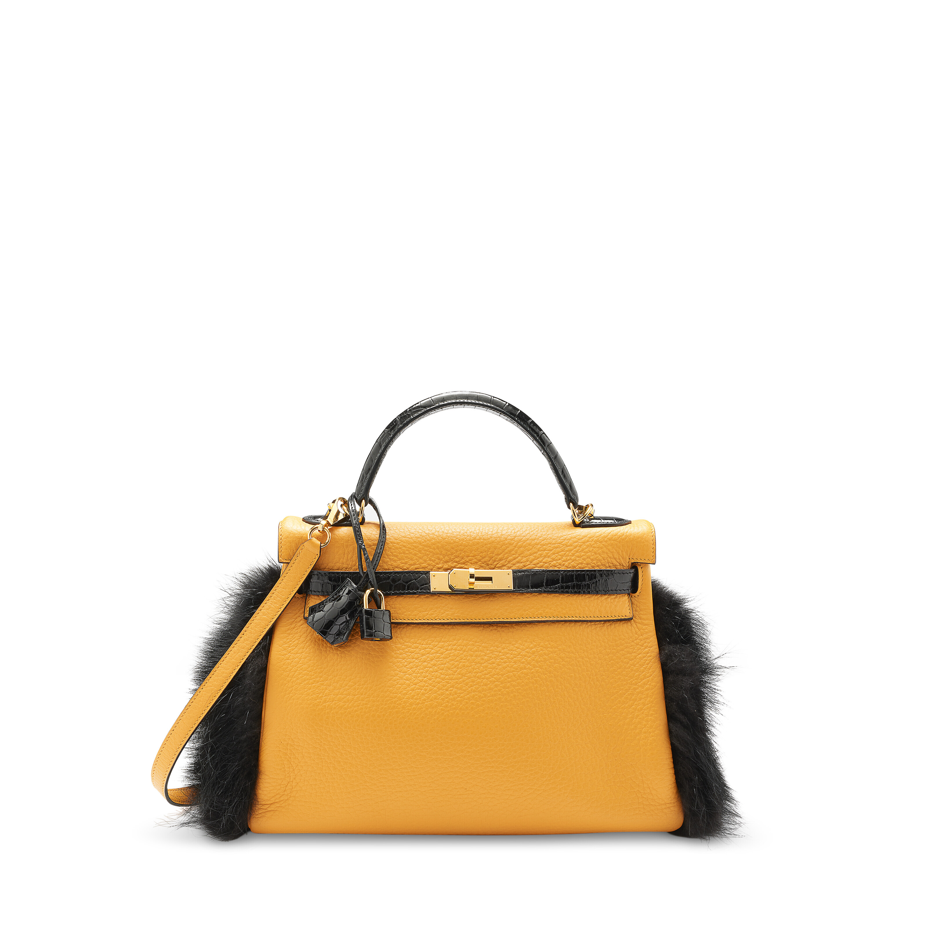 Hermès Clemence Birkin 30 Orange Poppy