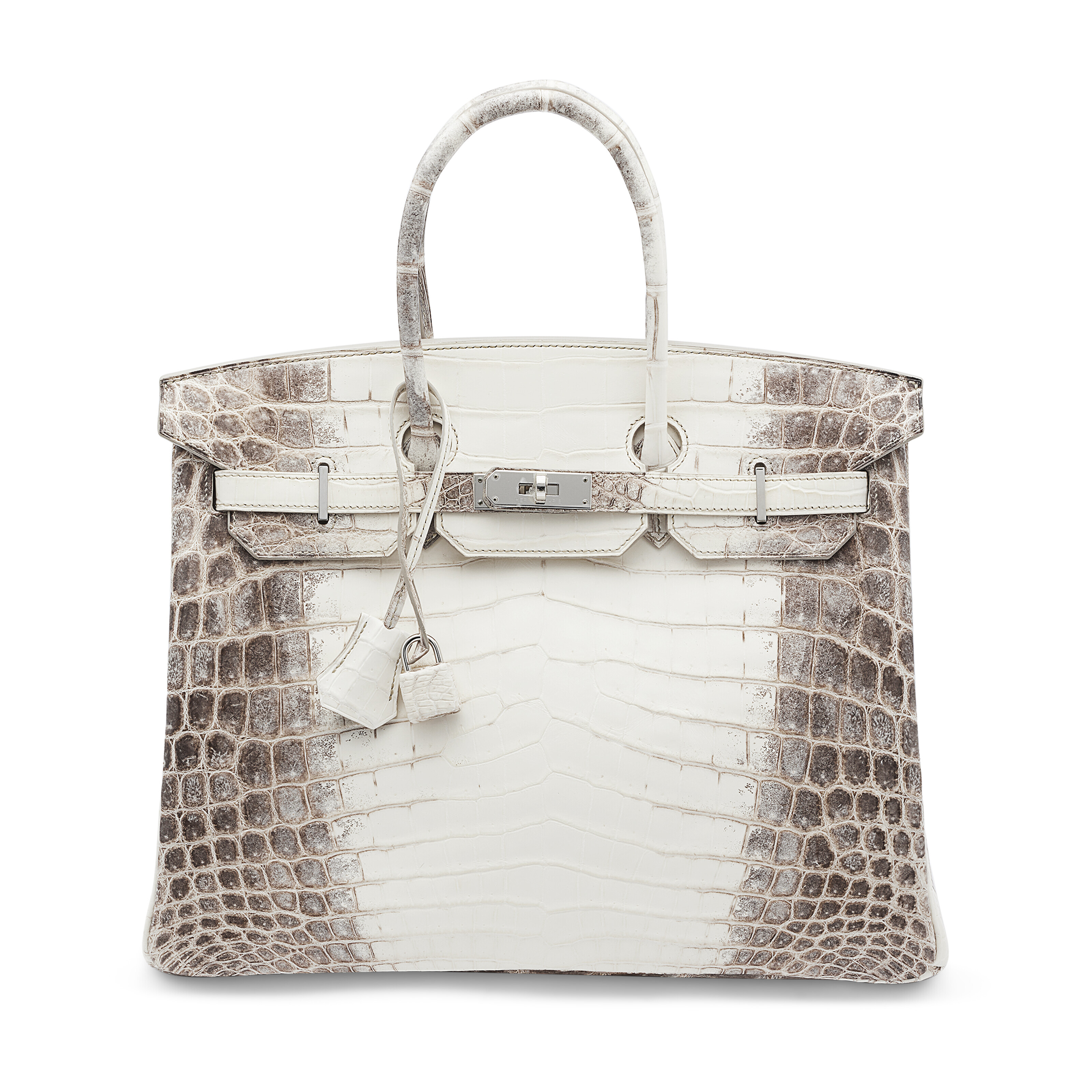Hermès himalaya niloticus top crocodile birkin 35