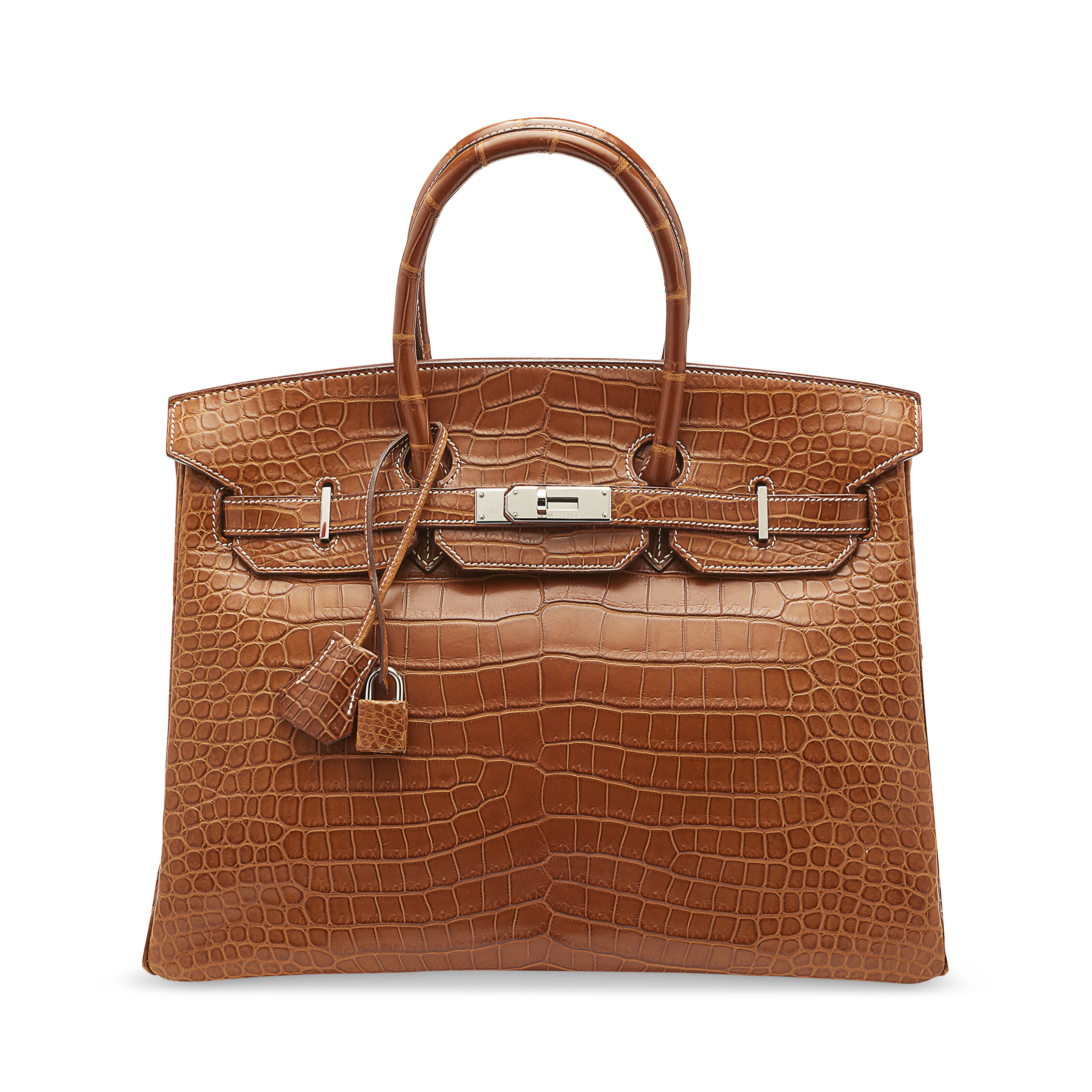 A HAVANE EVERGRAIN LEATHER BIRKIN 40 WITH GOLD HARDWARE, HERMÈS