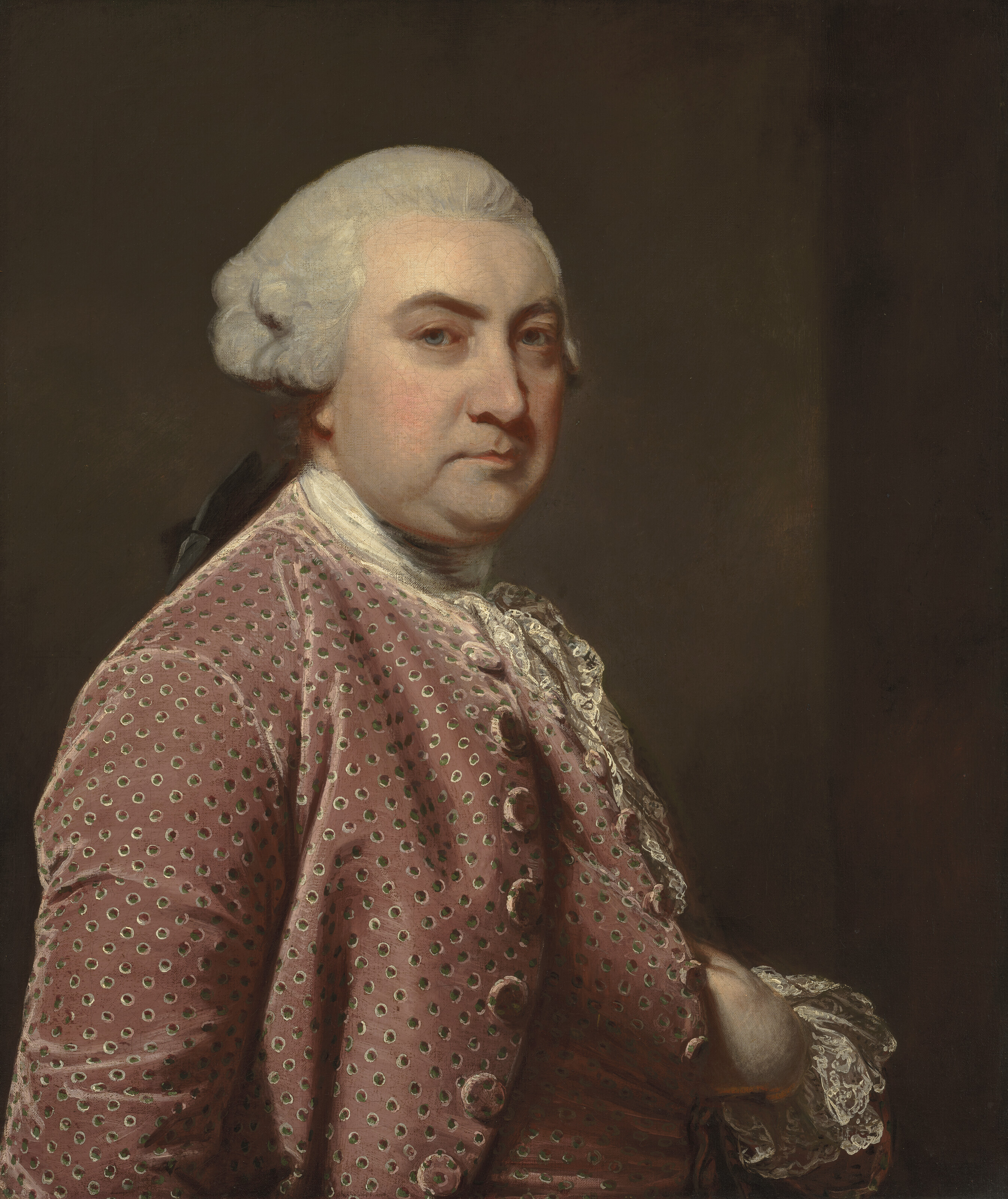 Sir Joshua Reynolds, Portrait of Edwin, 2nd Baron Sandys, offered in Ombersley Court: The Collection of Lord and Lady Sandys on 29 November 2023 at Christie's in London