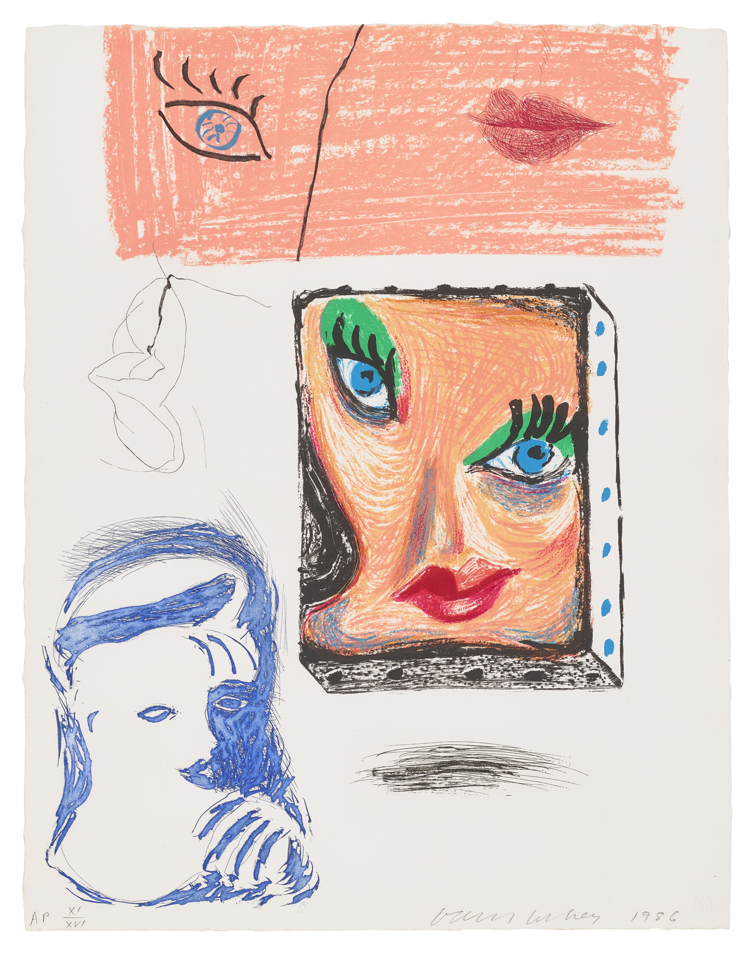 Catalog image of An Image of Celia (Study), from: Moving Focus