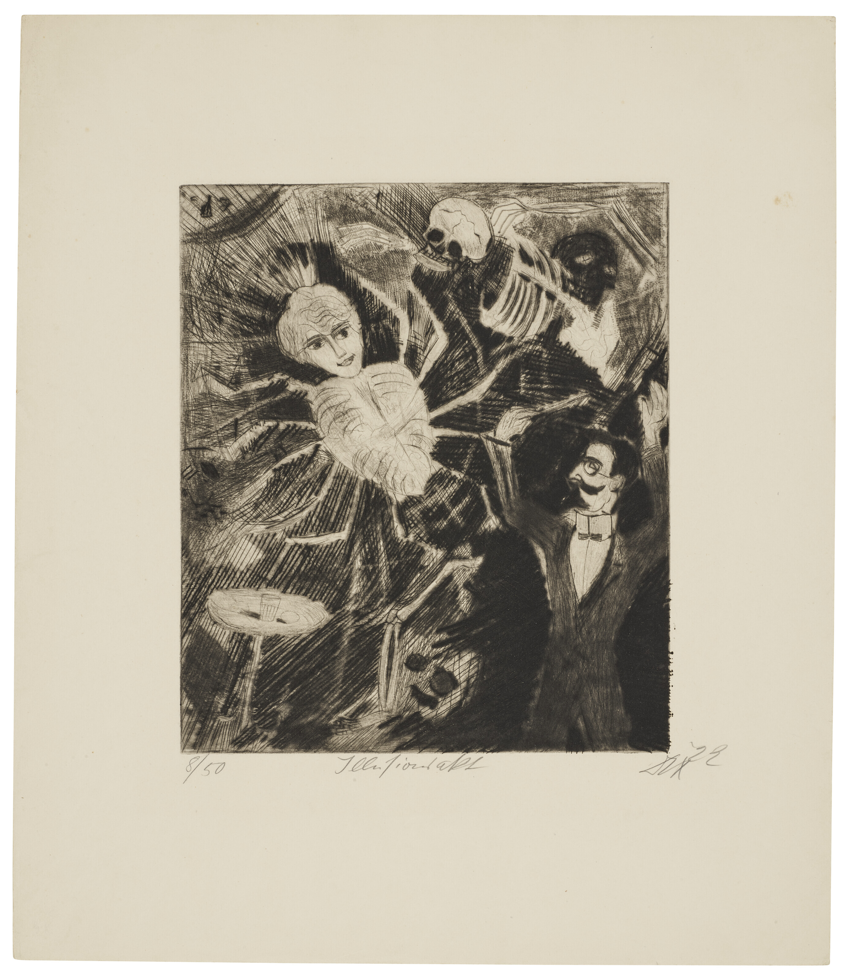 画集　OTTO DIX 1891-1969　オットー・ディクス OTTO DIX (1891-1969), Illusionsakt | Christie's