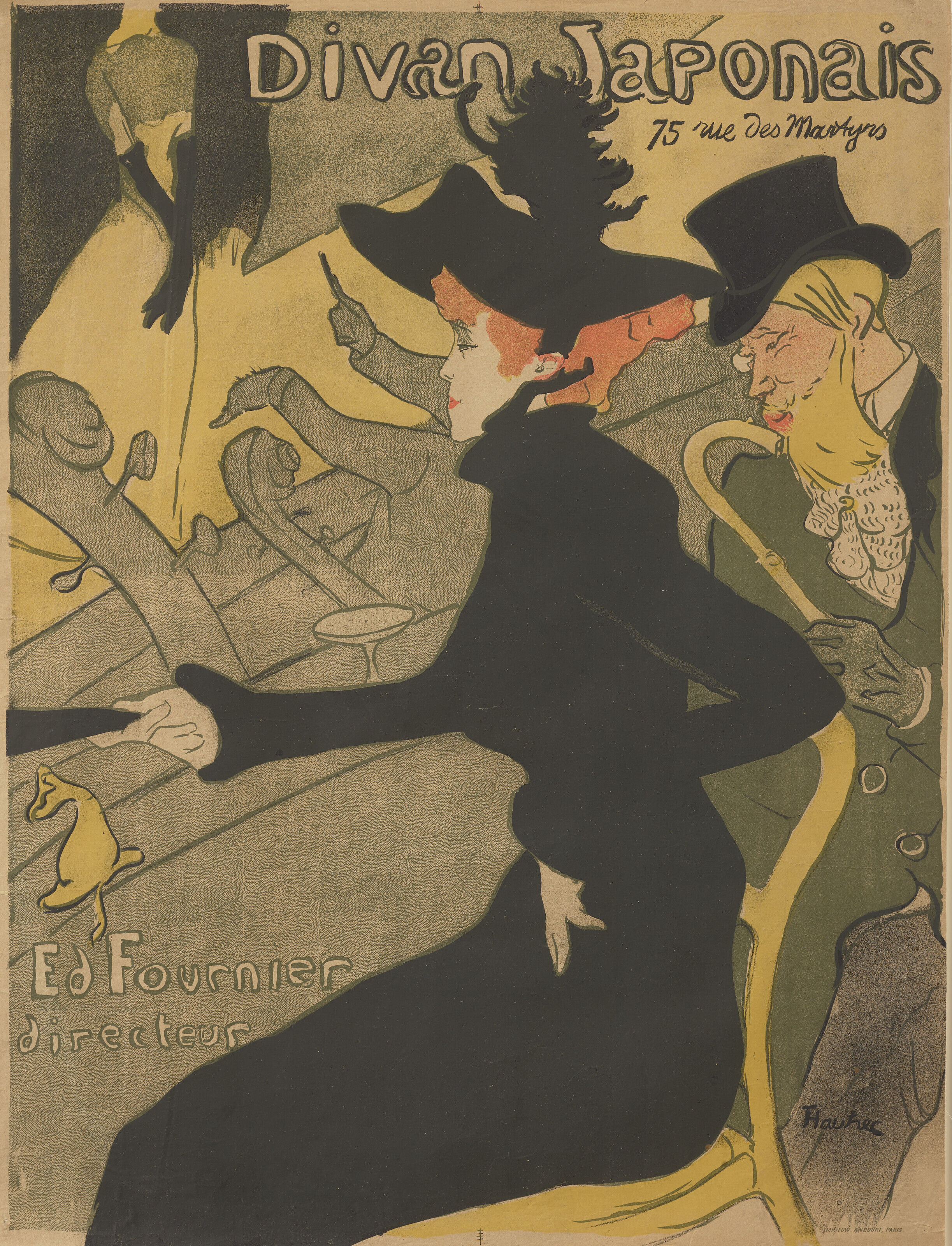 リトグラフ　Henri de Toulouse-Lautrec HENRI DE TOULOUSE-LAUTREC (1864-1901), La grande loge | Christie's