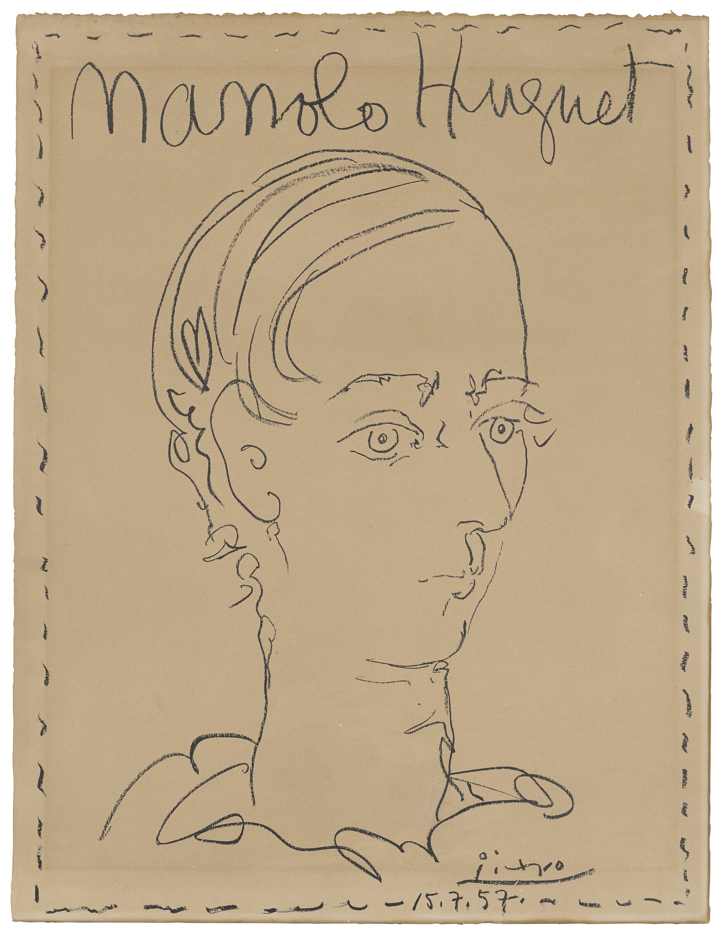 Catalog image of Affiche pour le Musée de Céret, Manolo Huguet