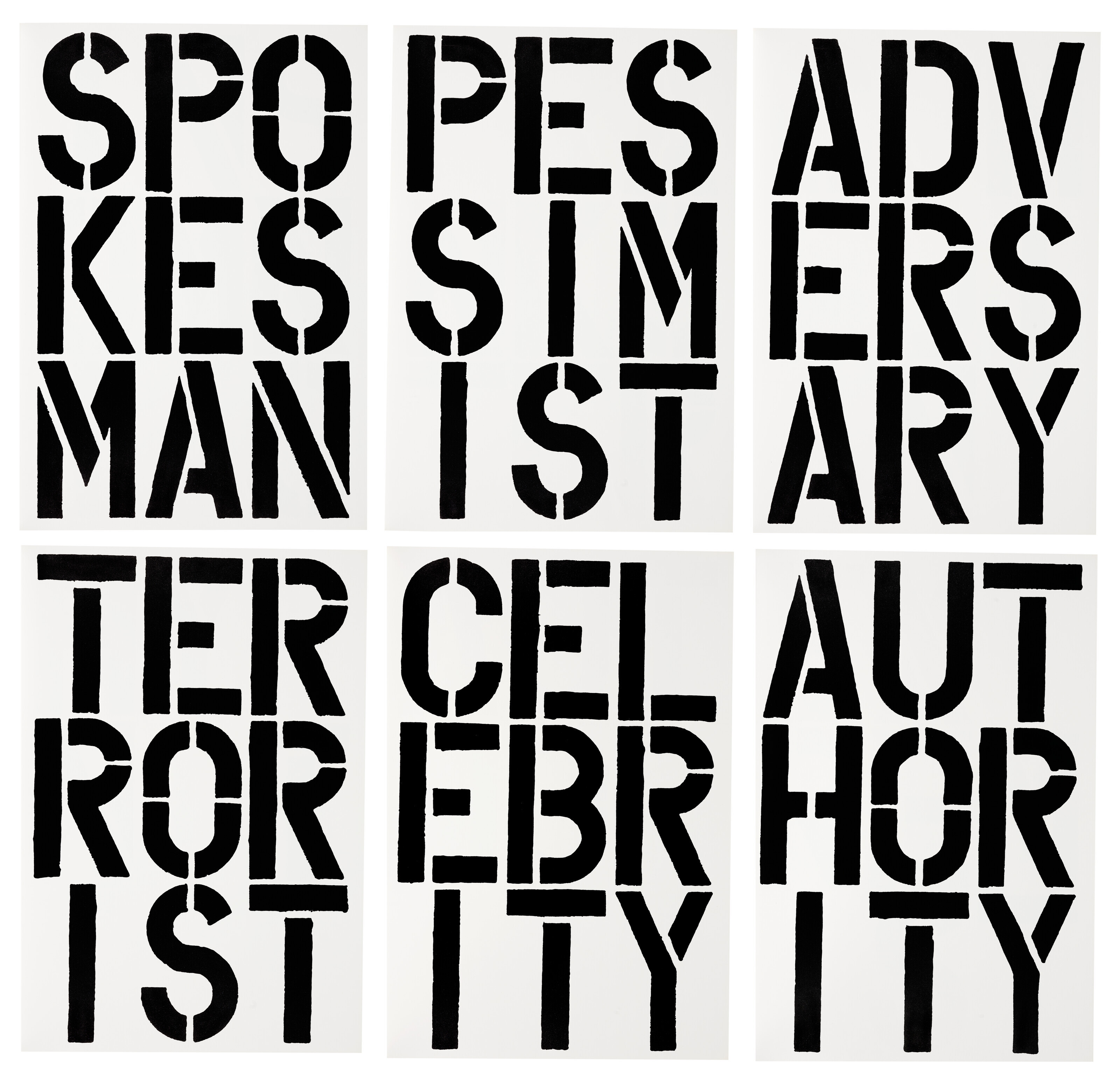 CHRISTOPHER WOOL (B. 1955), Black Book | Christie's