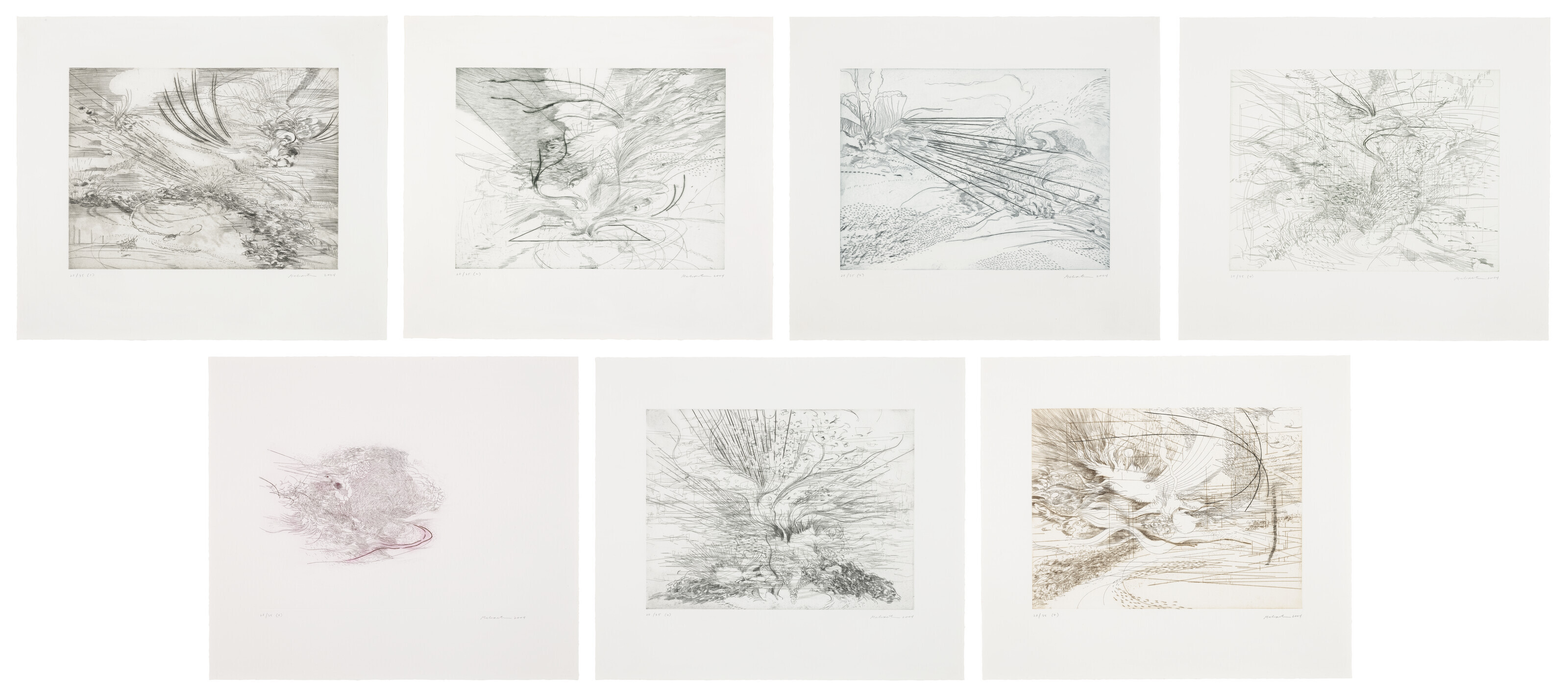 JULIE MEHRETU (B. 1970), Landscape Allegories | Christie's