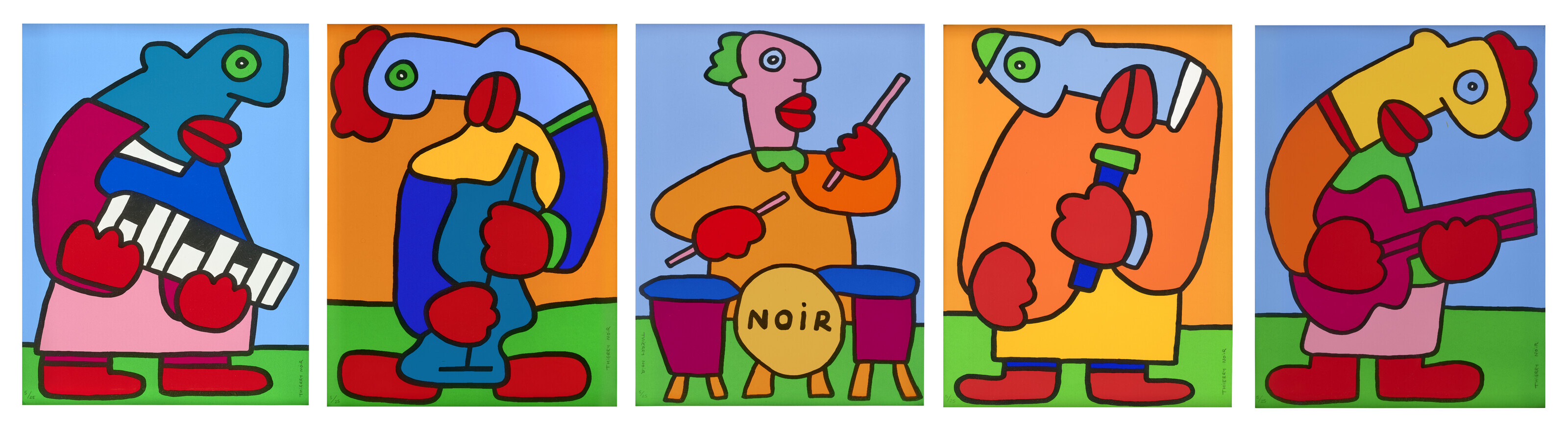 THIERRY NOIR (B. 1958), Musicians | Christie's