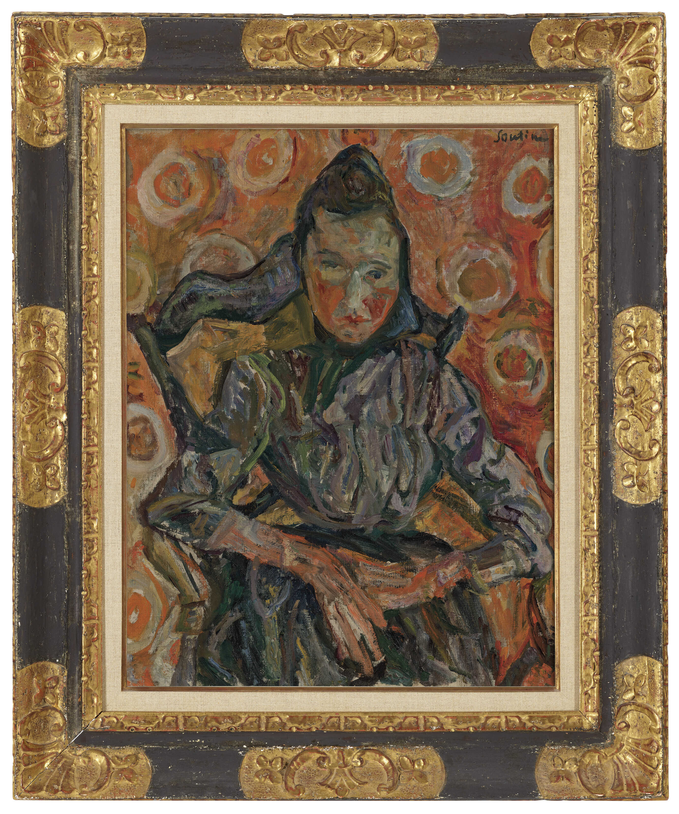 CHAÏM SOUTINE (1893-1943), Femme assise dans un fauteuil | Christie