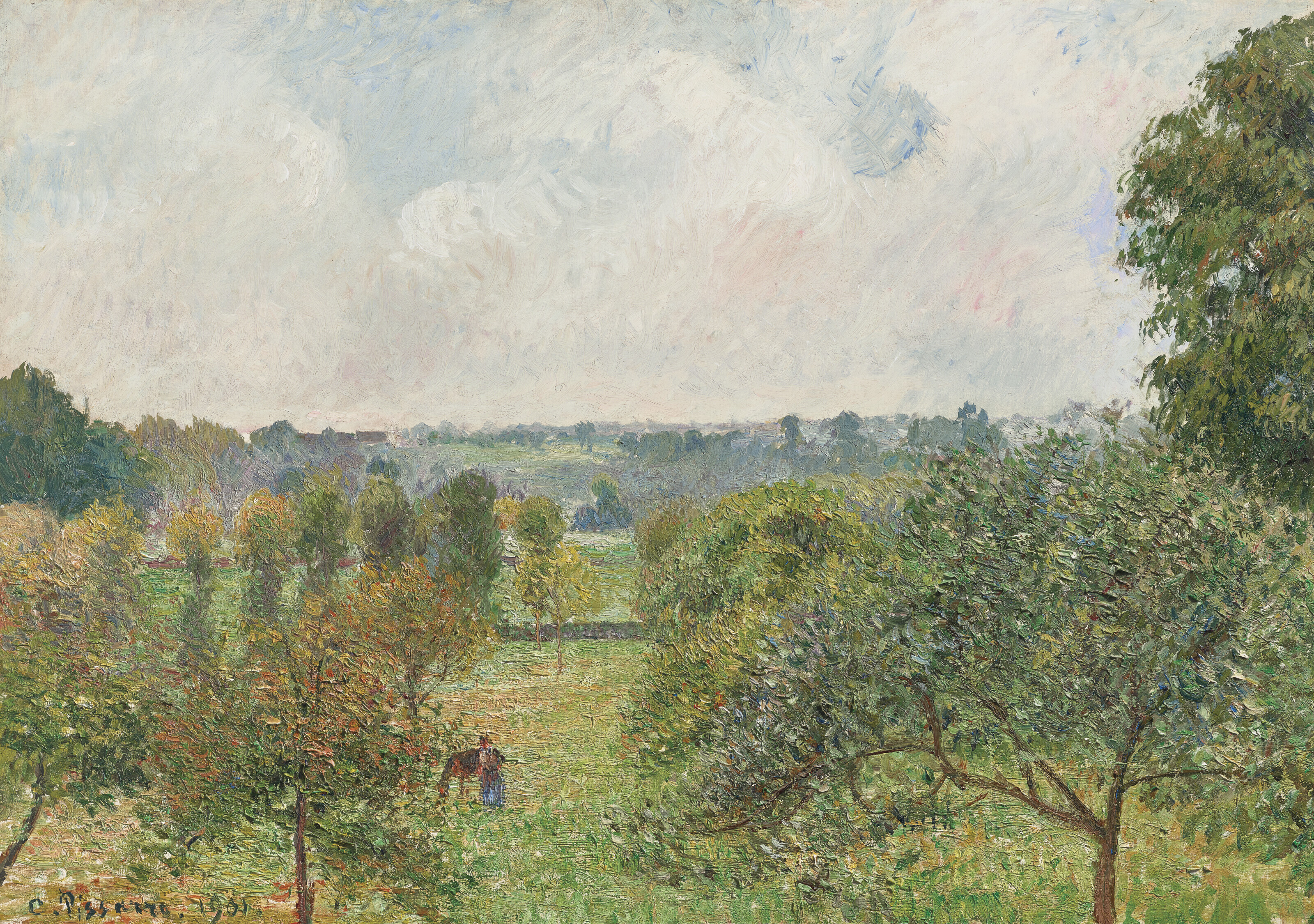 Après la pluie, automne, Éragny