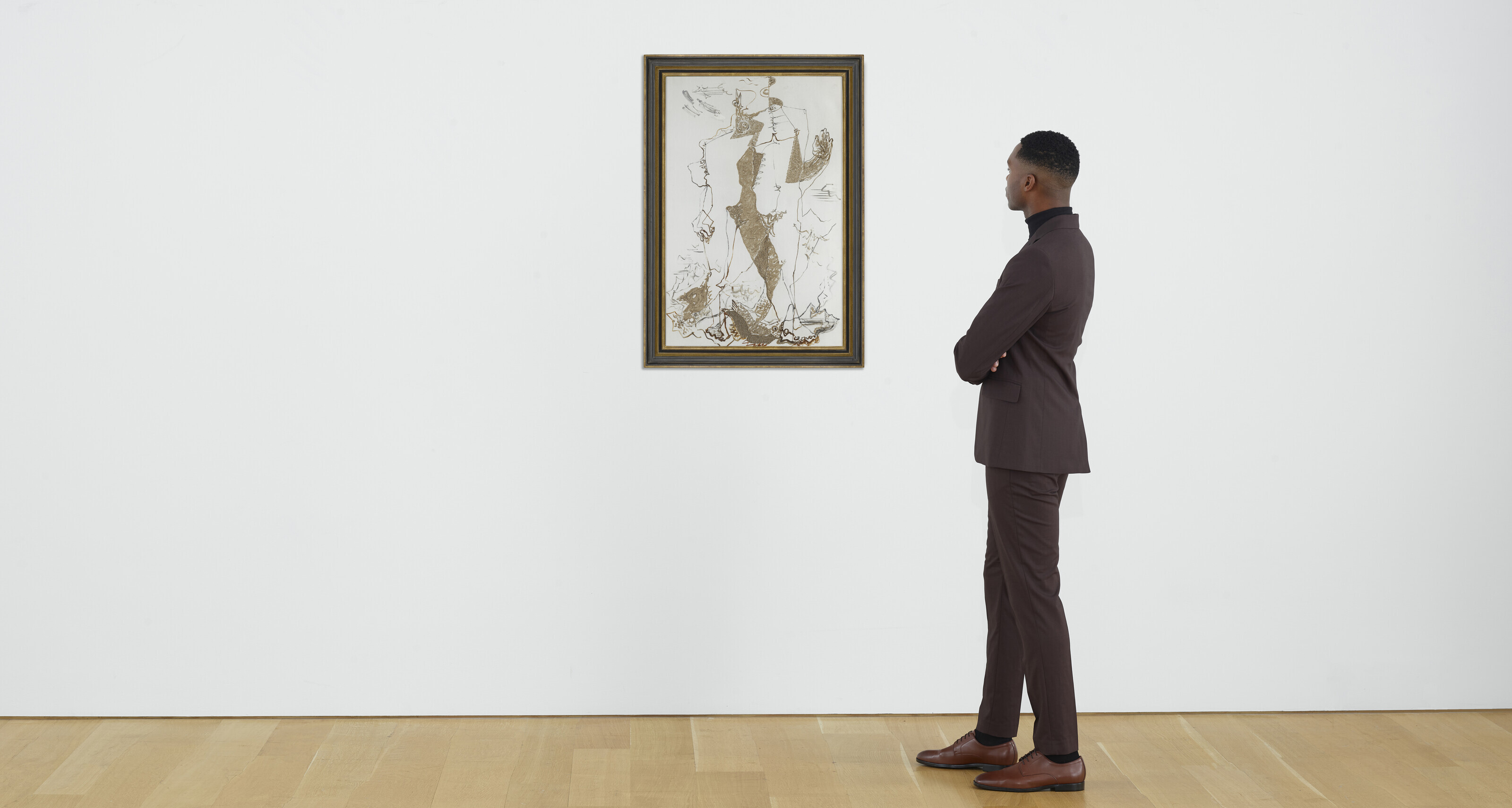 ANDRÉ MASSON (1896-1987), Homme et femme | Christie's