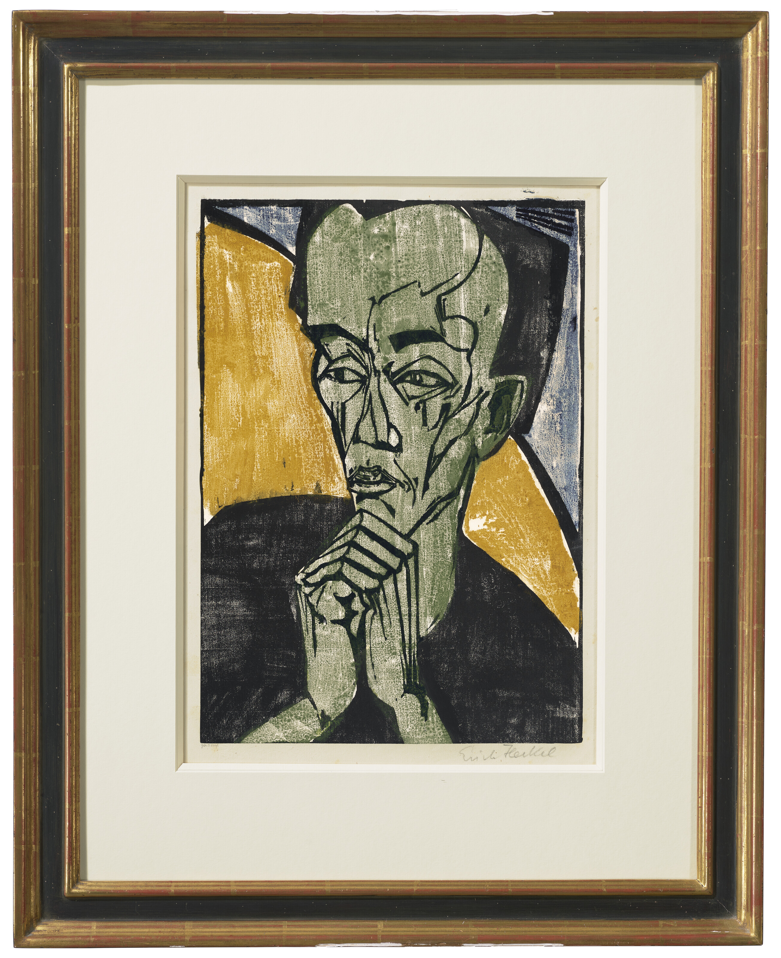ERICH HECKEL (1883-1970), Männerbildnis | Christie's