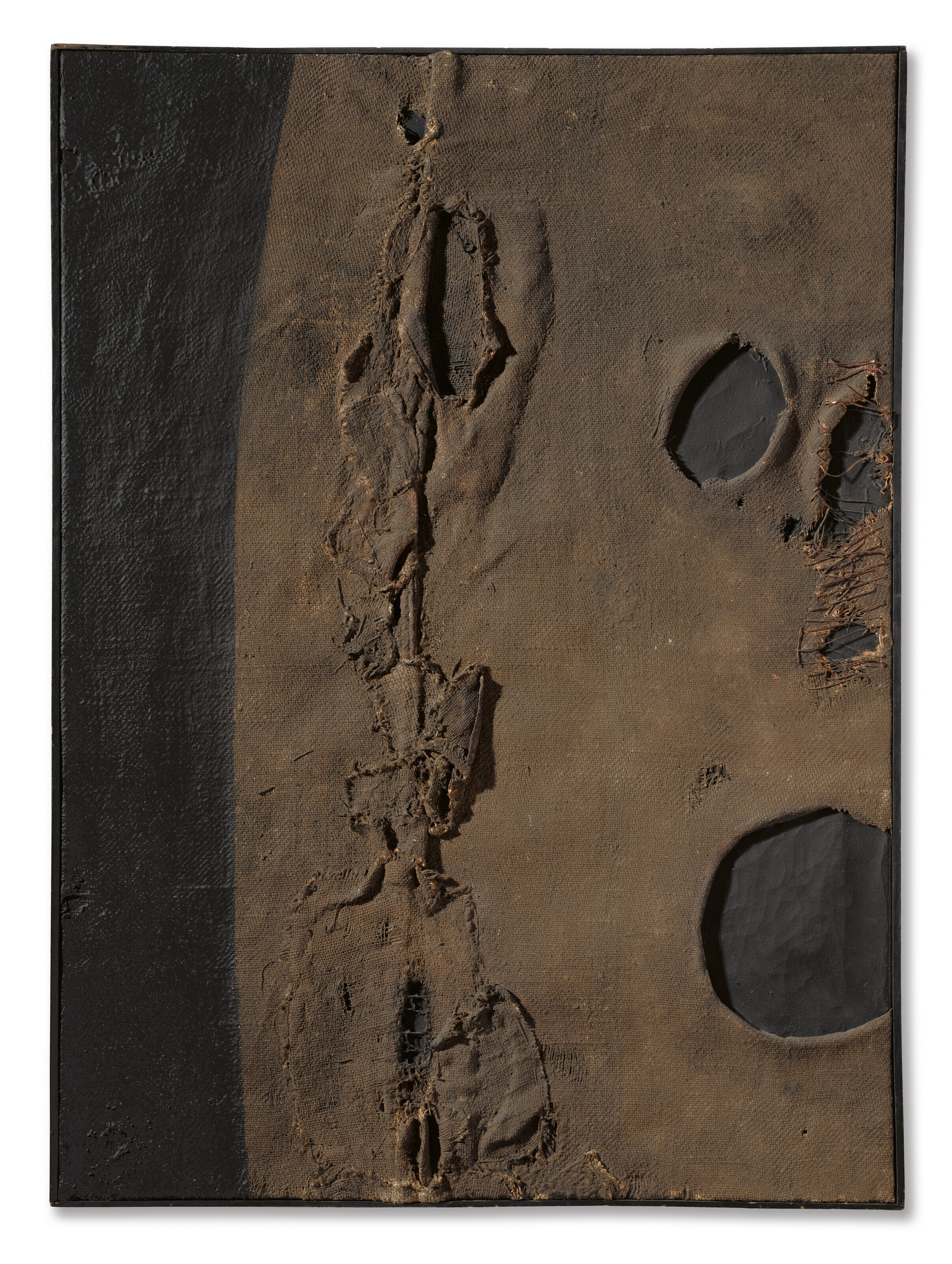 RENE BURRI 額装写真 ALBERTO BURRI (1915-1995), Sacco SP 1 | Christie's