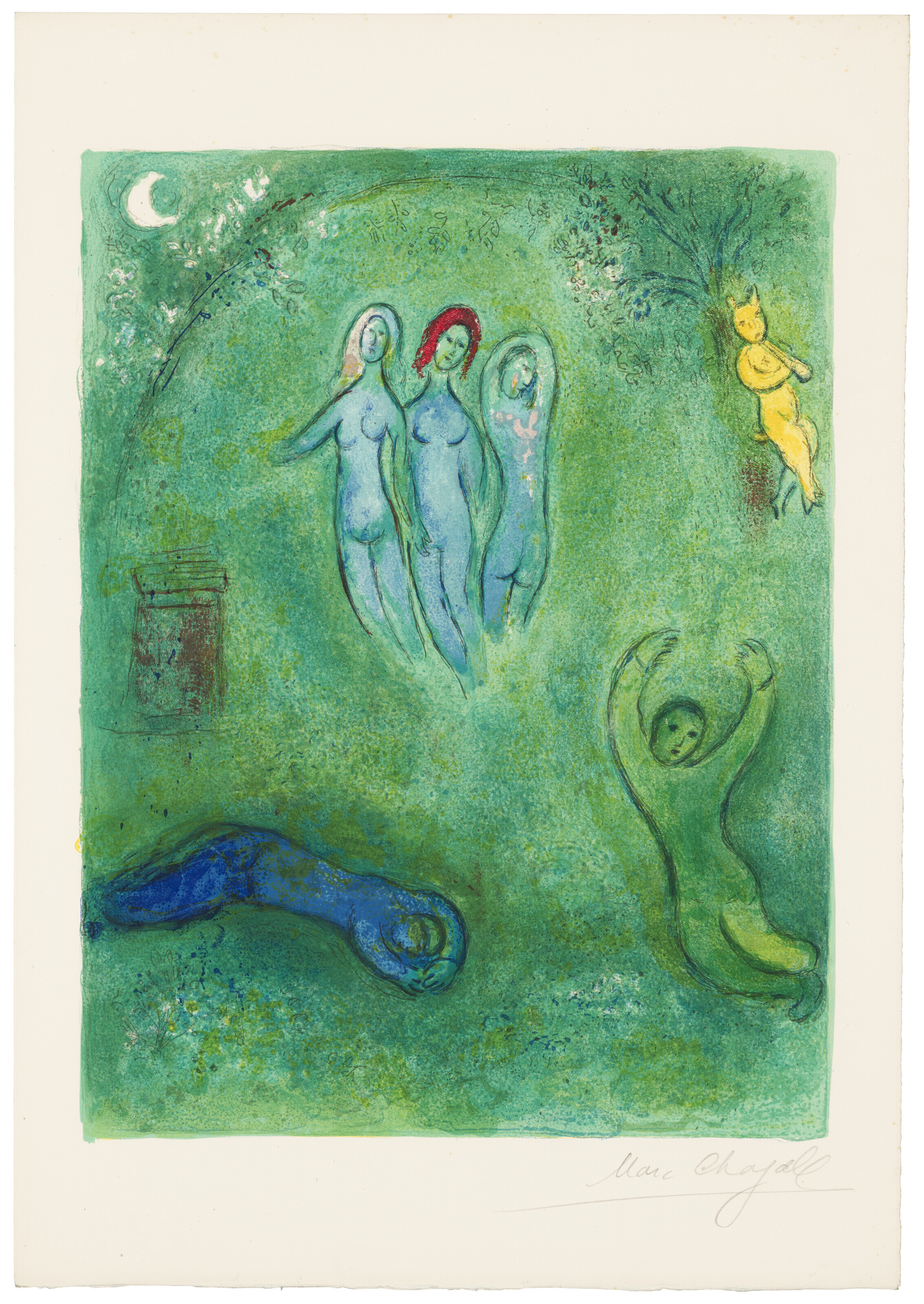 MARC CHAGALL (1887-1985), Daphnis et Chloé | Christie's