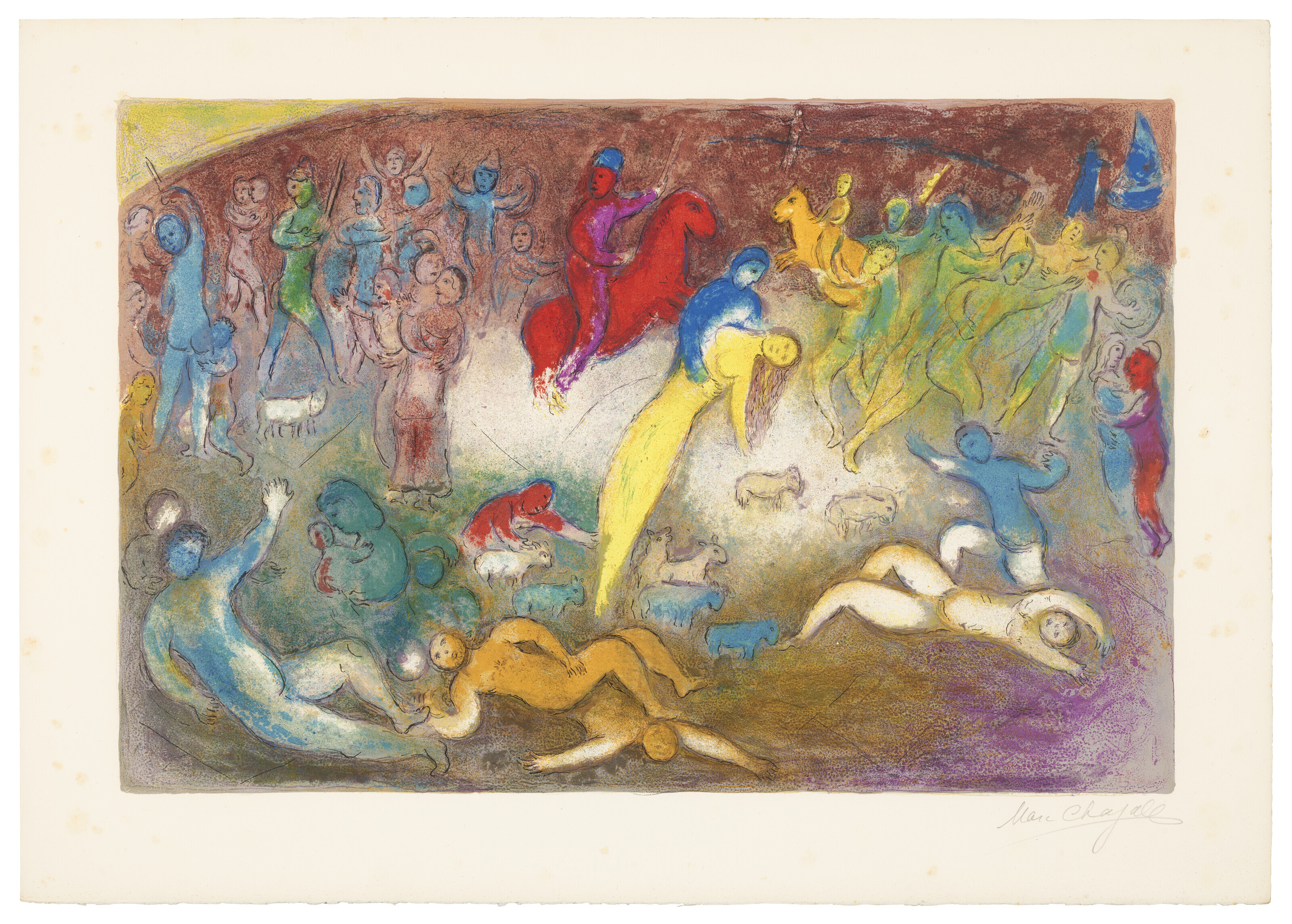 MARC CHAGALL (1887-1985), Daphnis et Chloé | Christie's