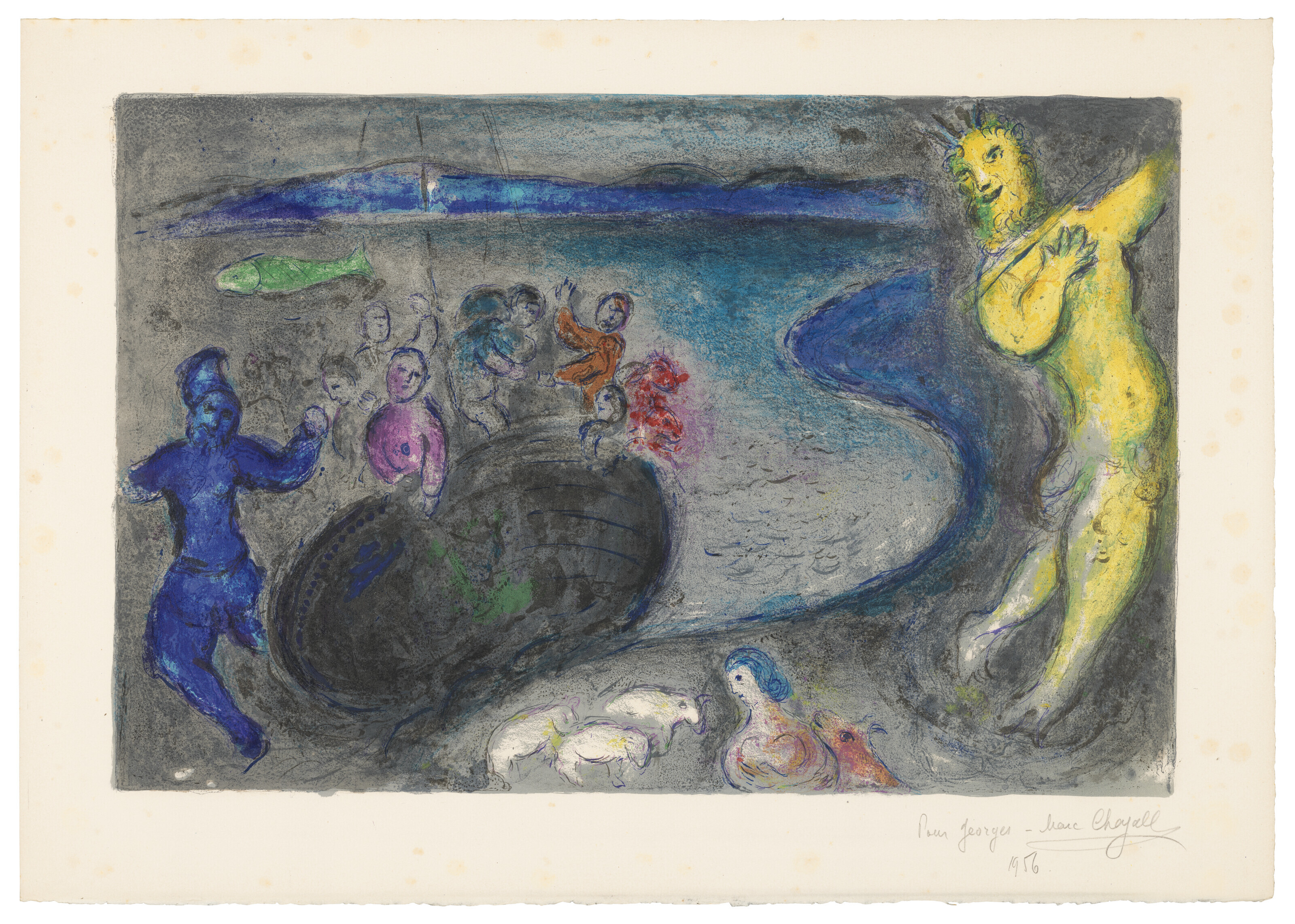 MARC CHAGALL (1887-1985), Daphnis et Chloé | Christie's