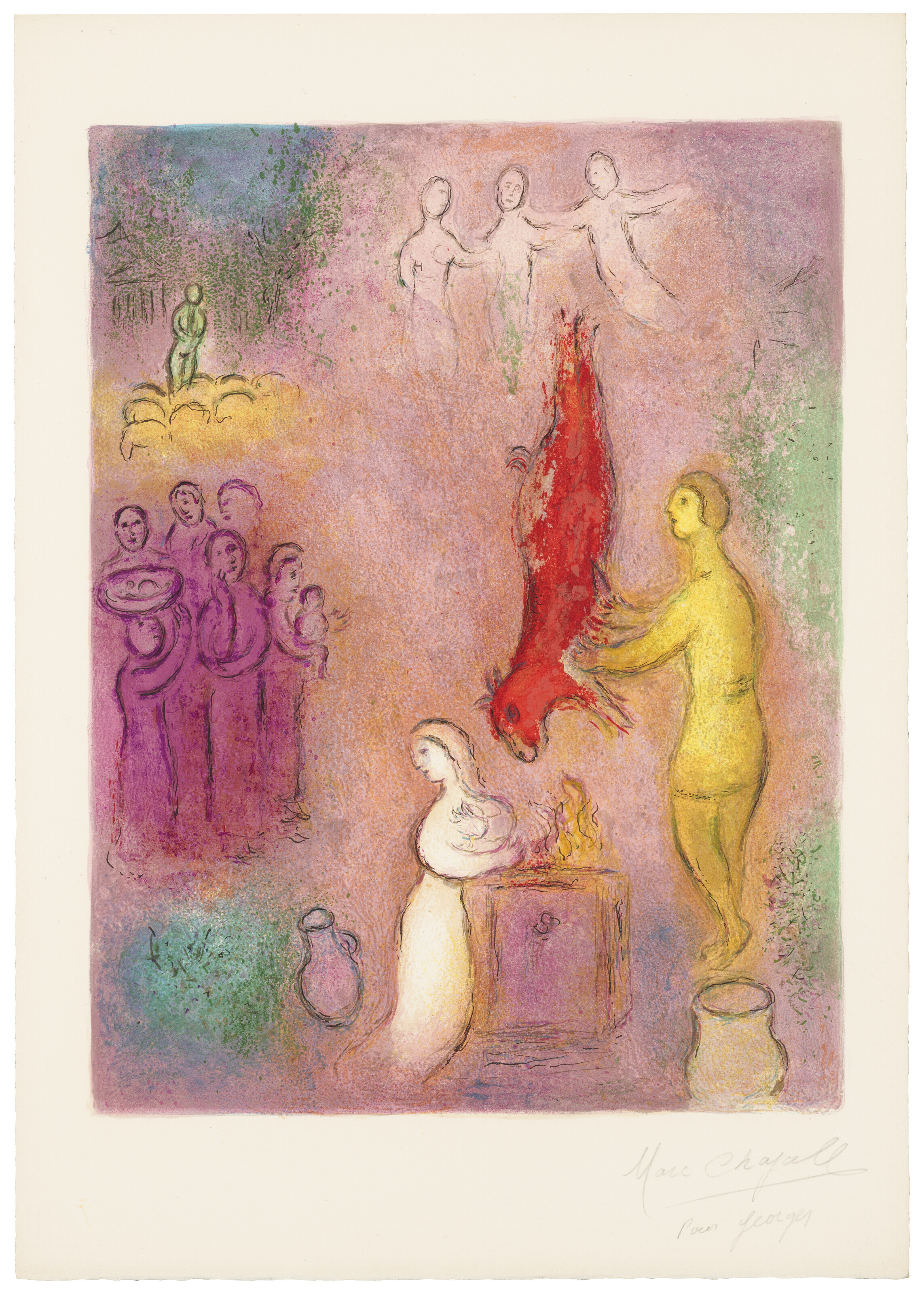 MARC CHAGALL (1887-1985), Daphnis et Chloé | Christie's