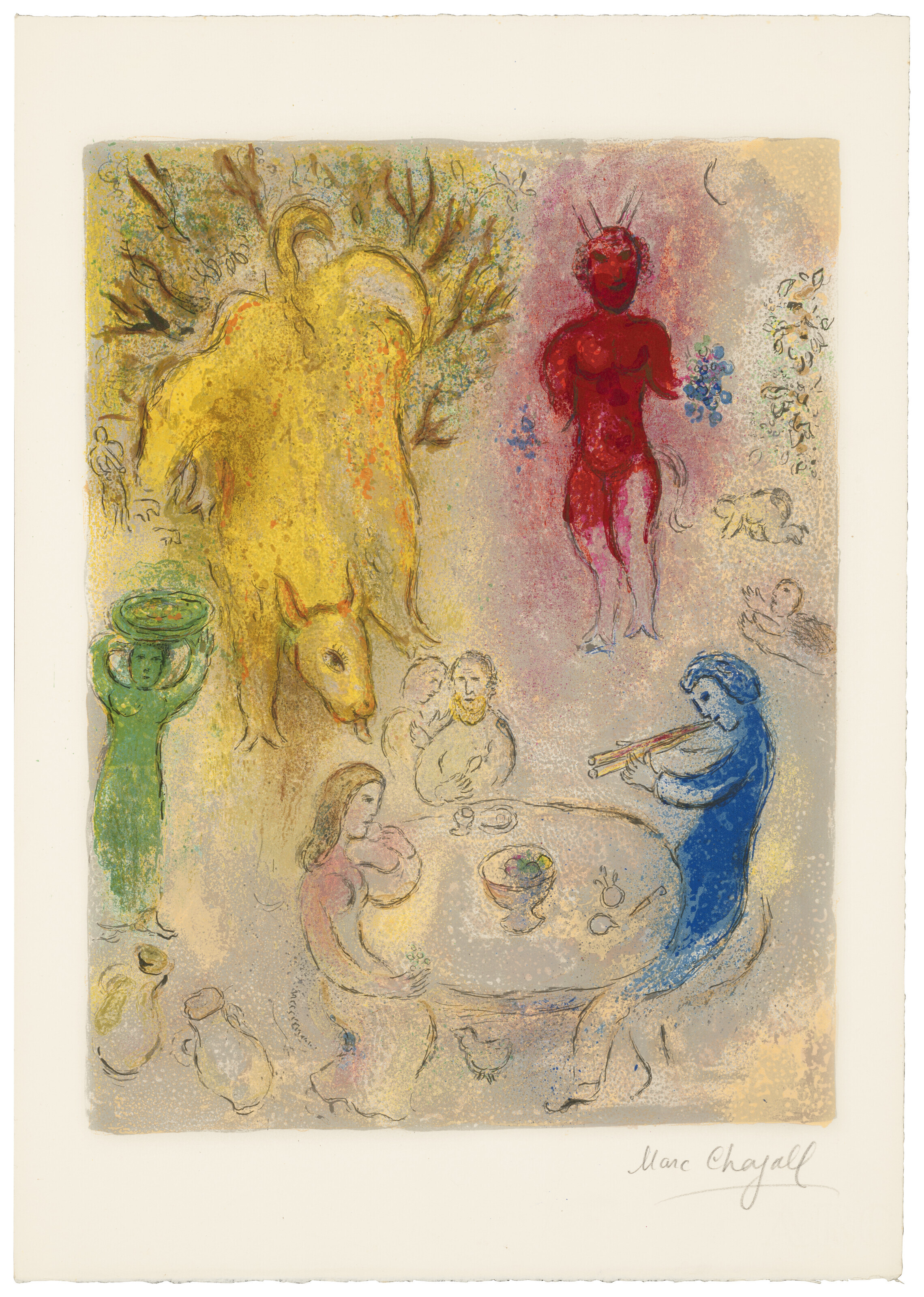 MARC CHAGALL (1887-1985), Daphnis et Chloé | Christie's