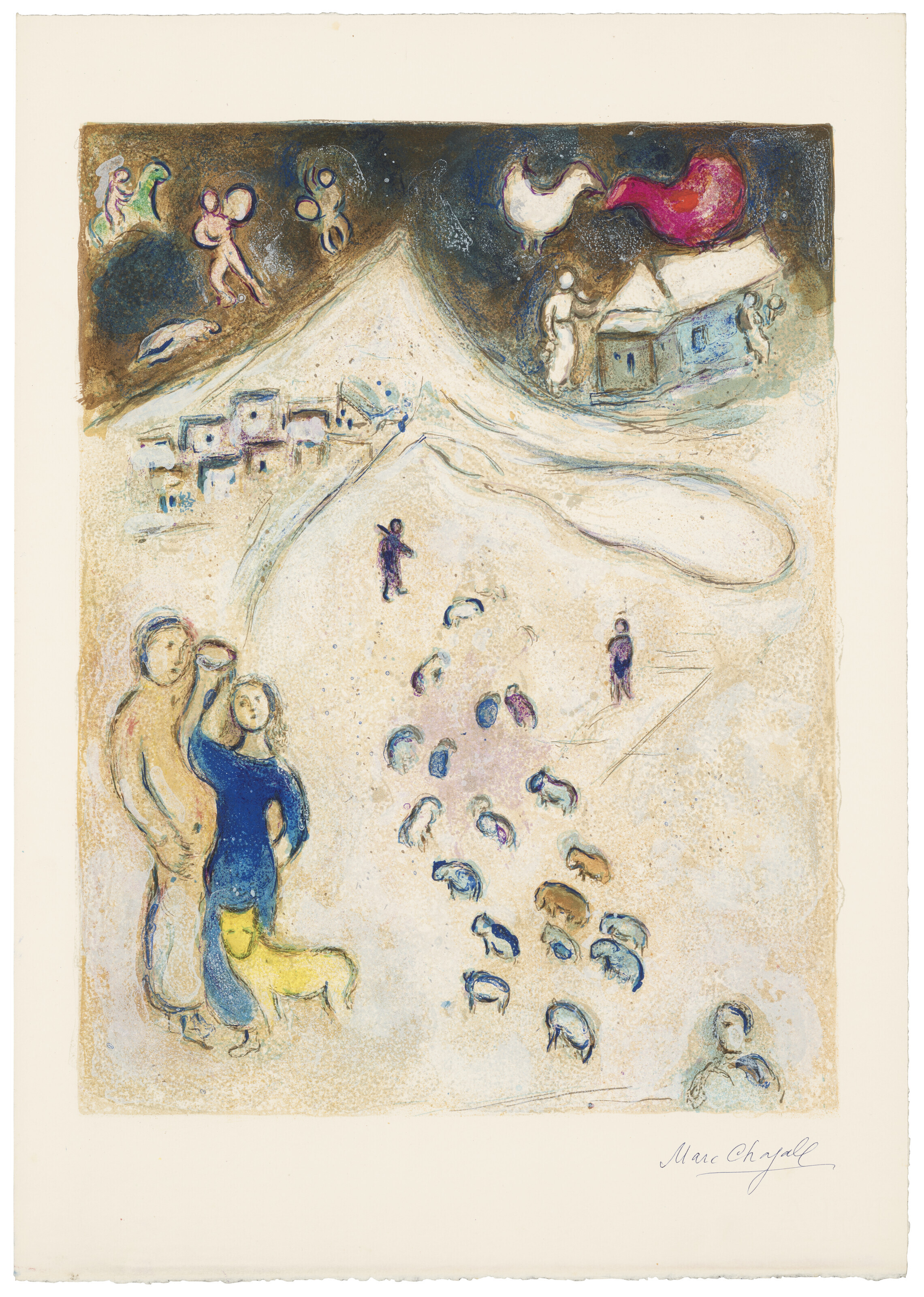 MARC CHAGALL (1887-1985), Daphnis et Chloé | Christie's