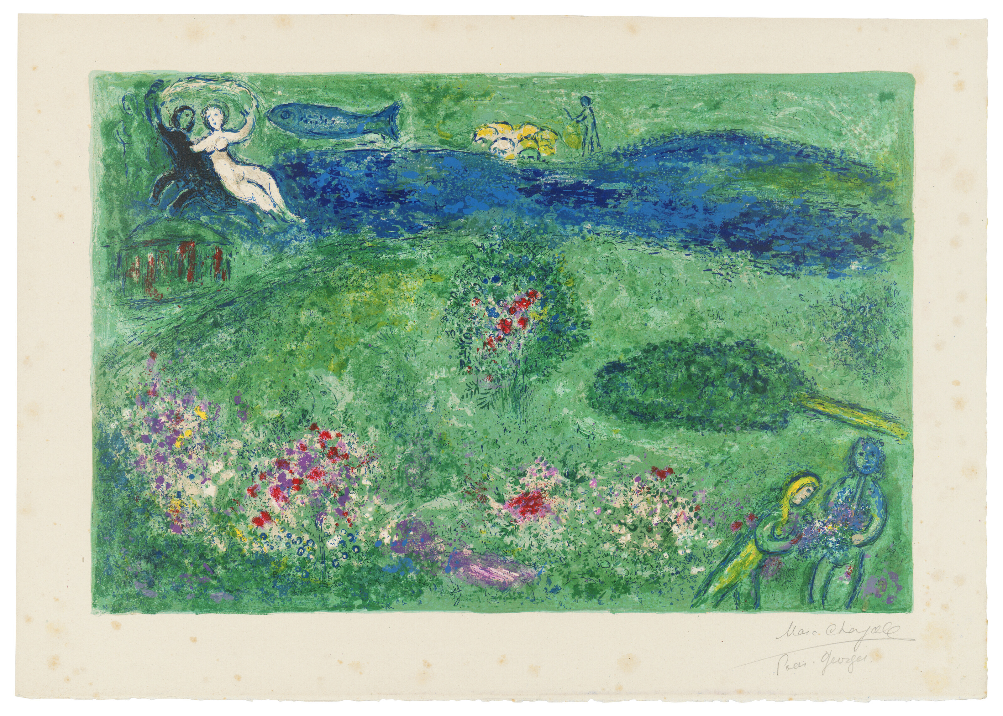 MARC CHAGALL (1887-1985), Daphnis et Chloé | Christie's