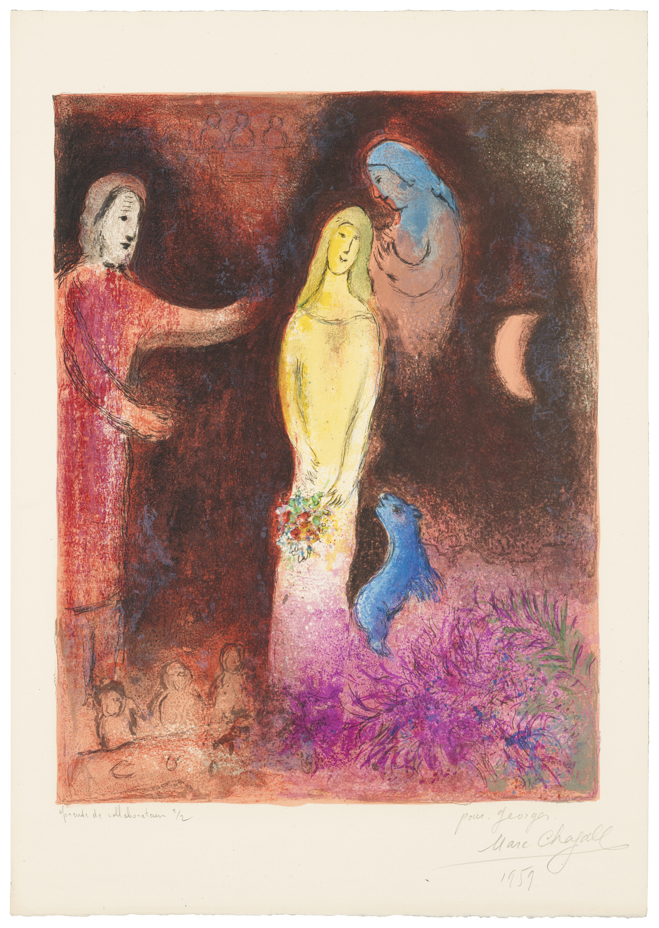 MARC CHAGALL (1887-1985), Daphnis et Chloé | Christie's