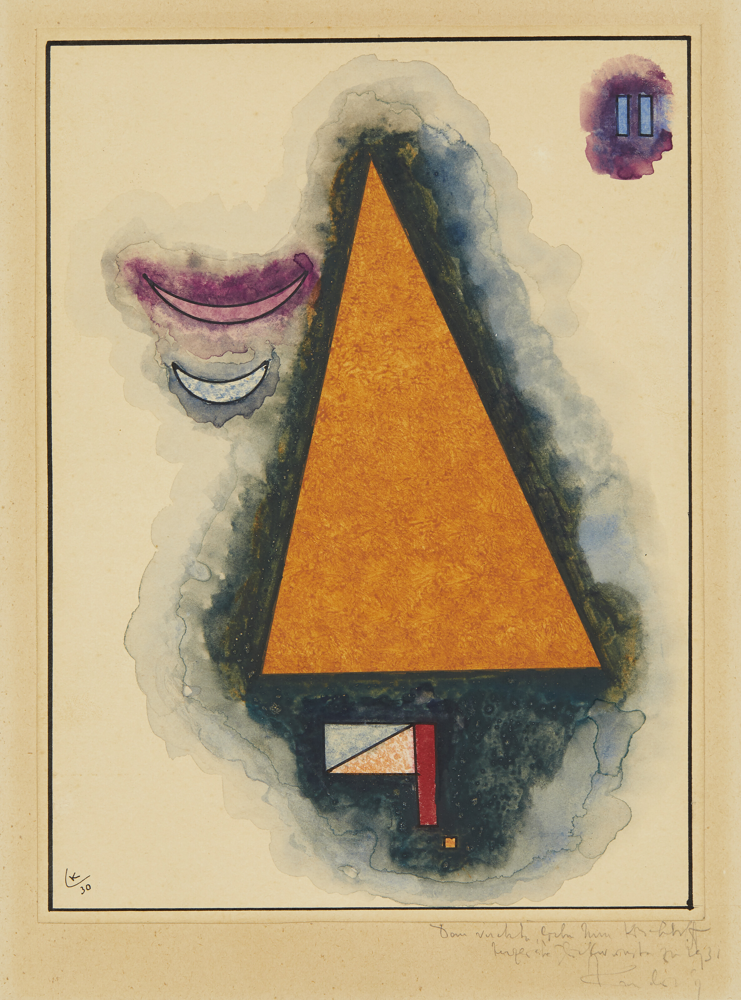 WASSILY KANDINSKY (1866-1944), Ohne Titel | Christie's