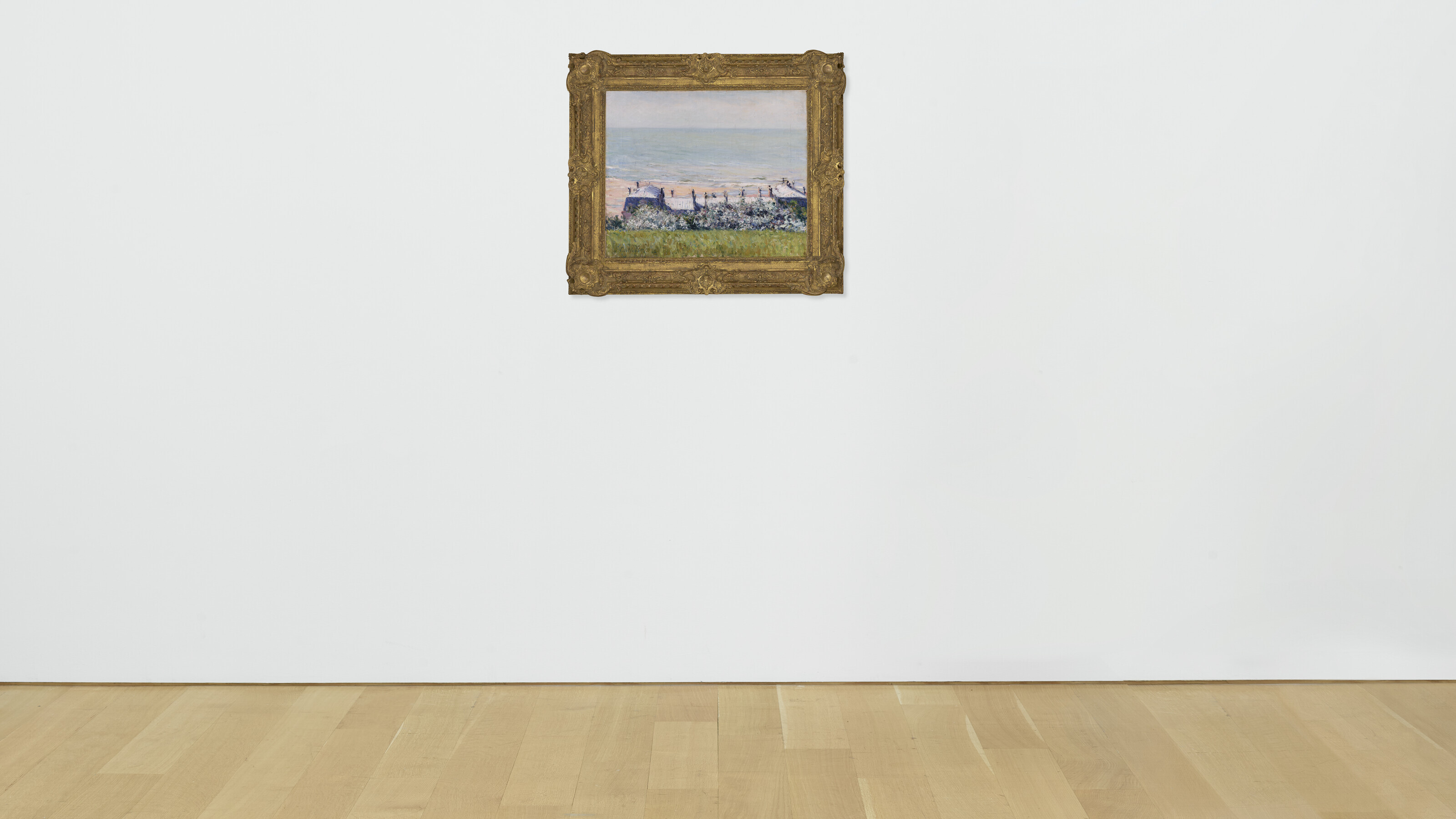 GUSTAVE CAILLEBOTTE (1848-1894), Les toits de l'Hôtel des Roches