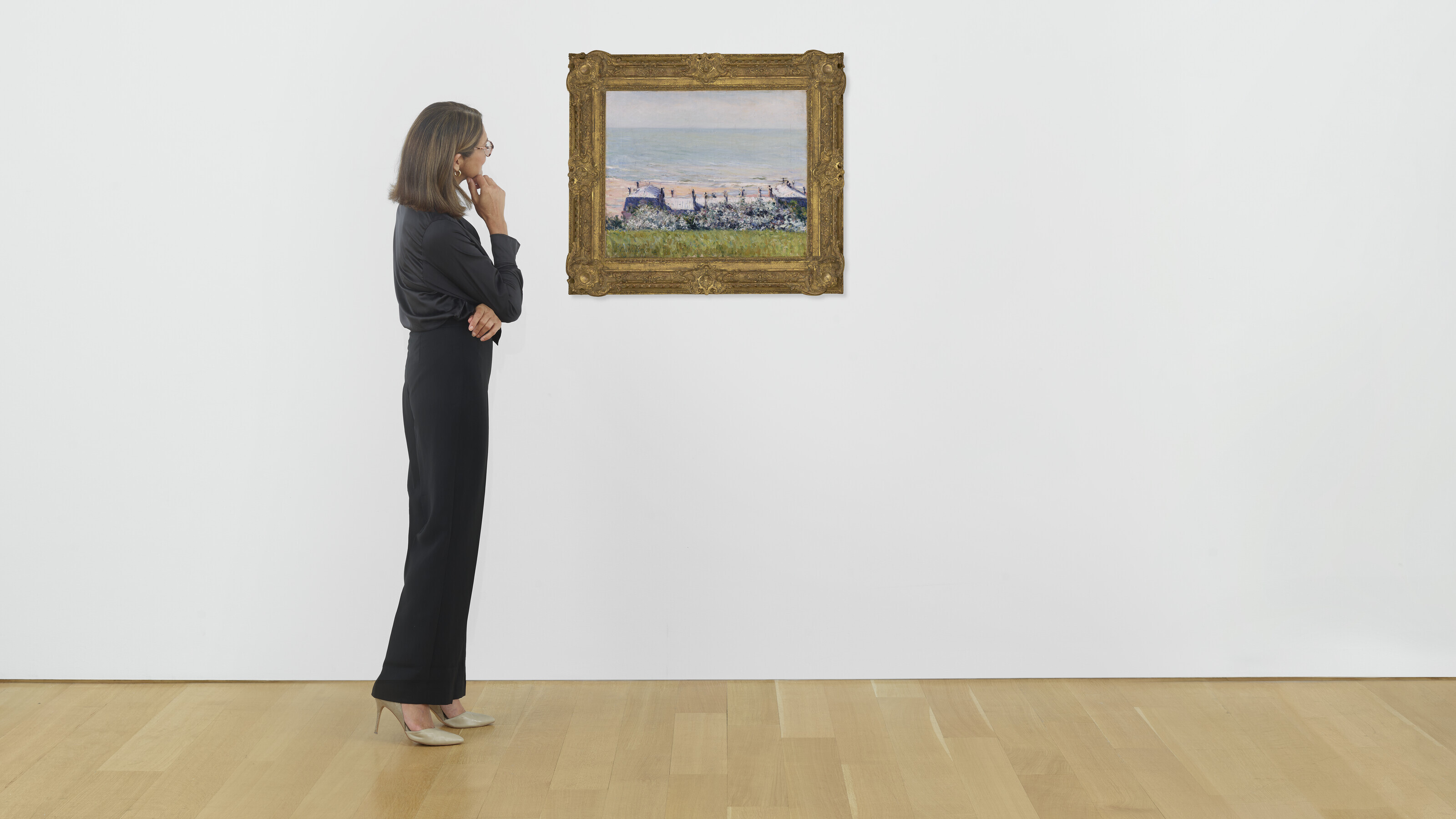 GUSTAVE CAILLEBOTTE (1848-1894), Les toits de l'Hôtel des Roches