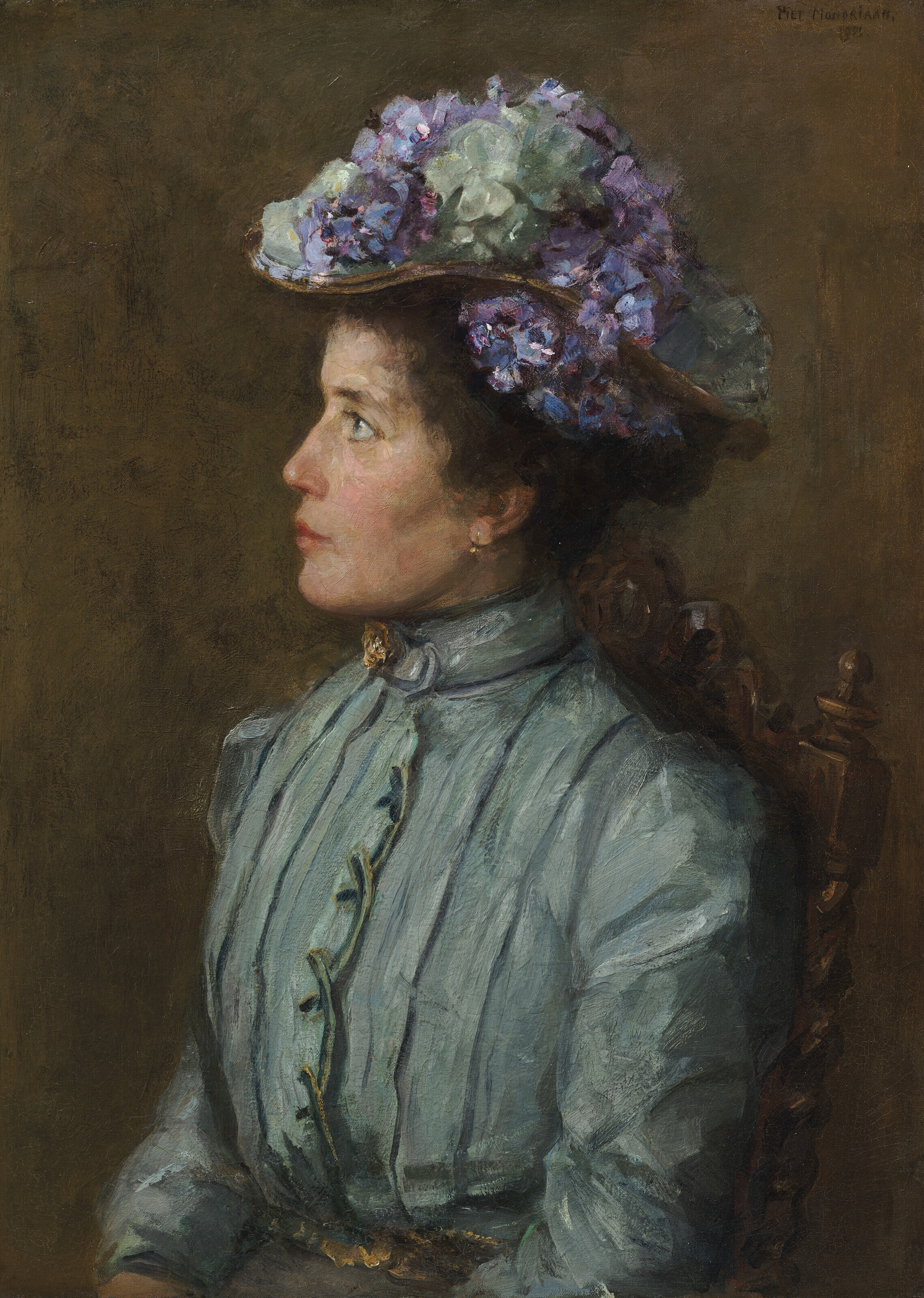 Portret van Elisabeth Sophia Maria (Betsy) Cavalini
