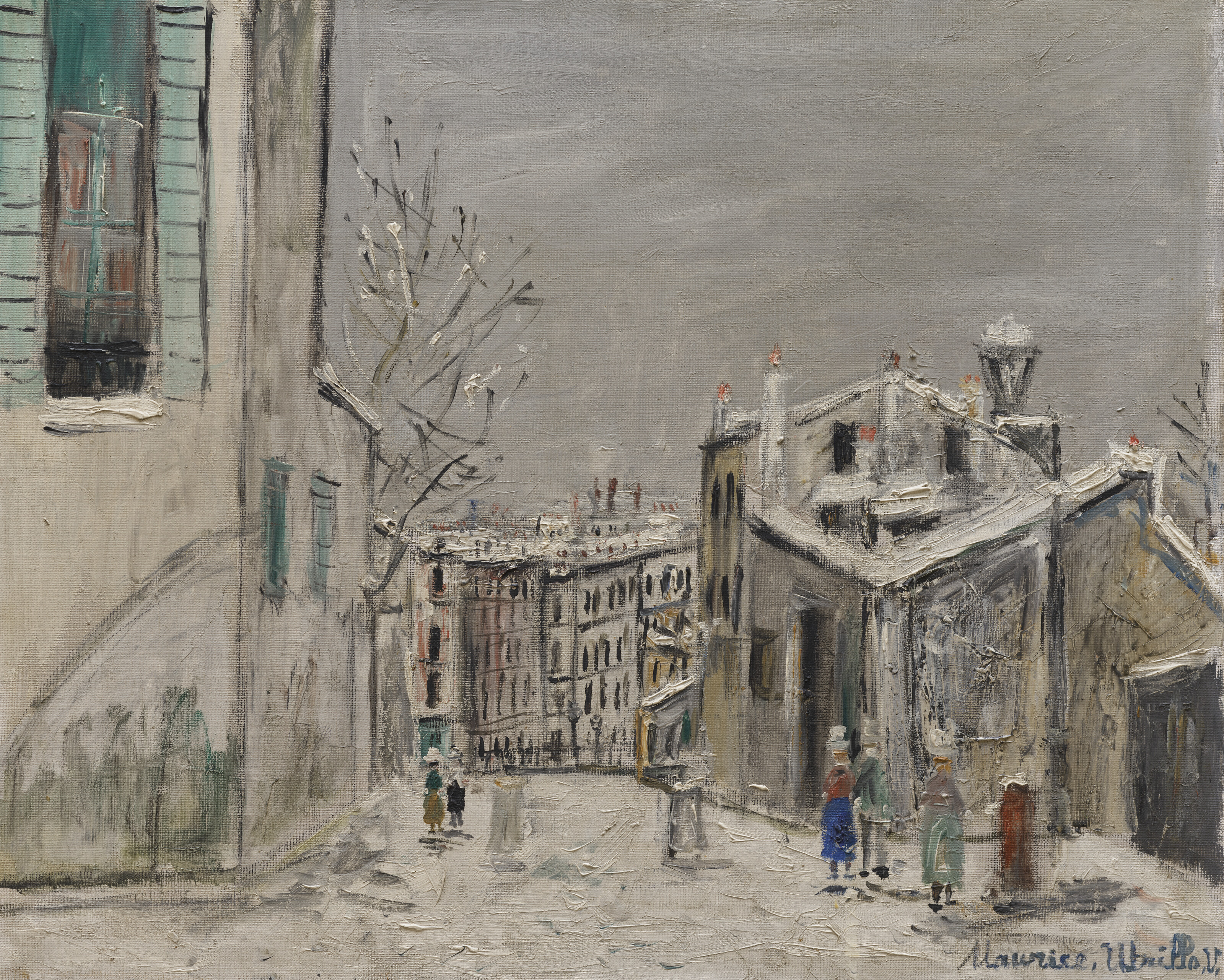 MAURICE UTRILLO (1883-1955), La maison de Mimi Pinson sous la