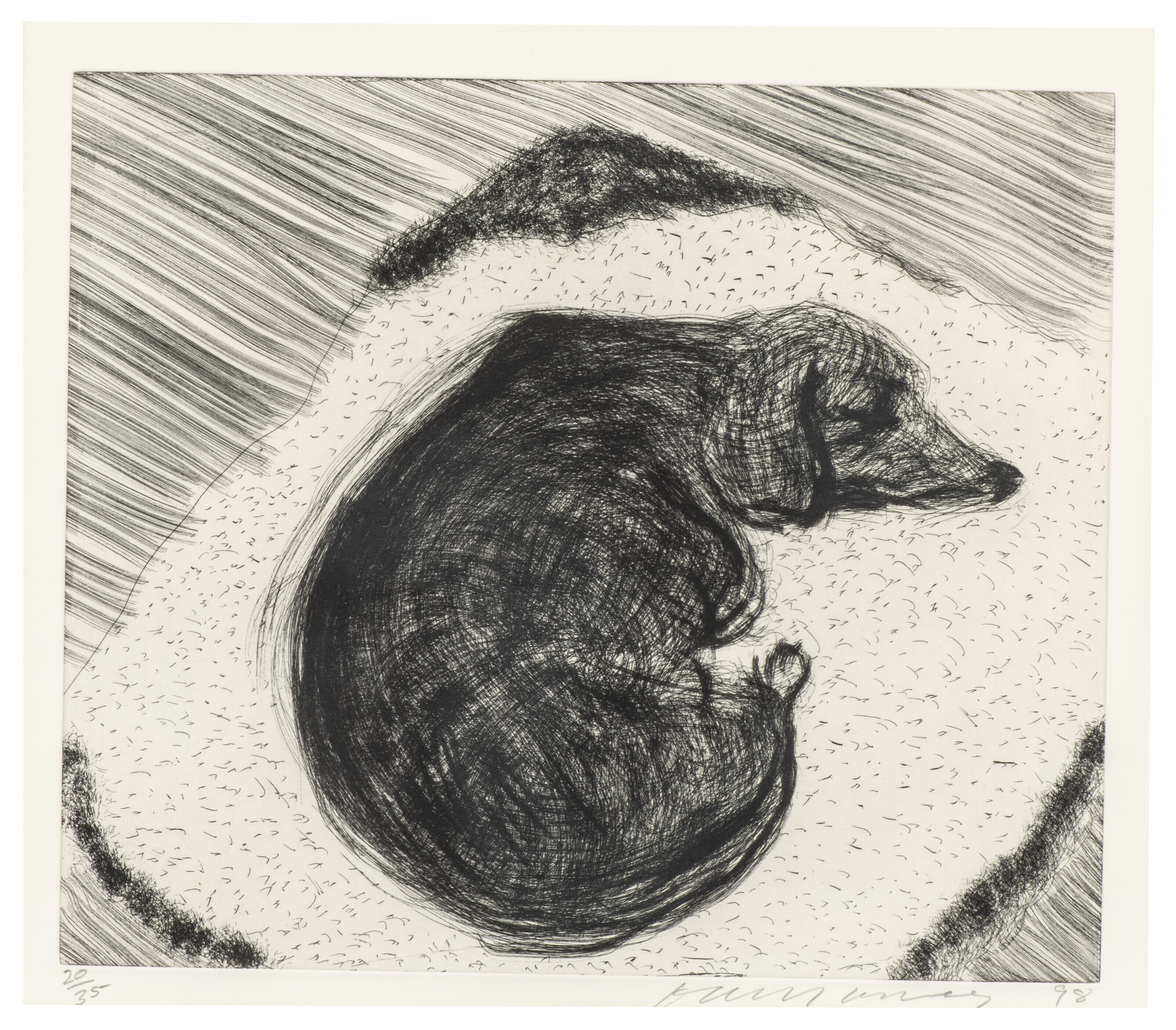 DAVID HOCKNEY (B. 1937), Dog Wall: One Plate | Christie's