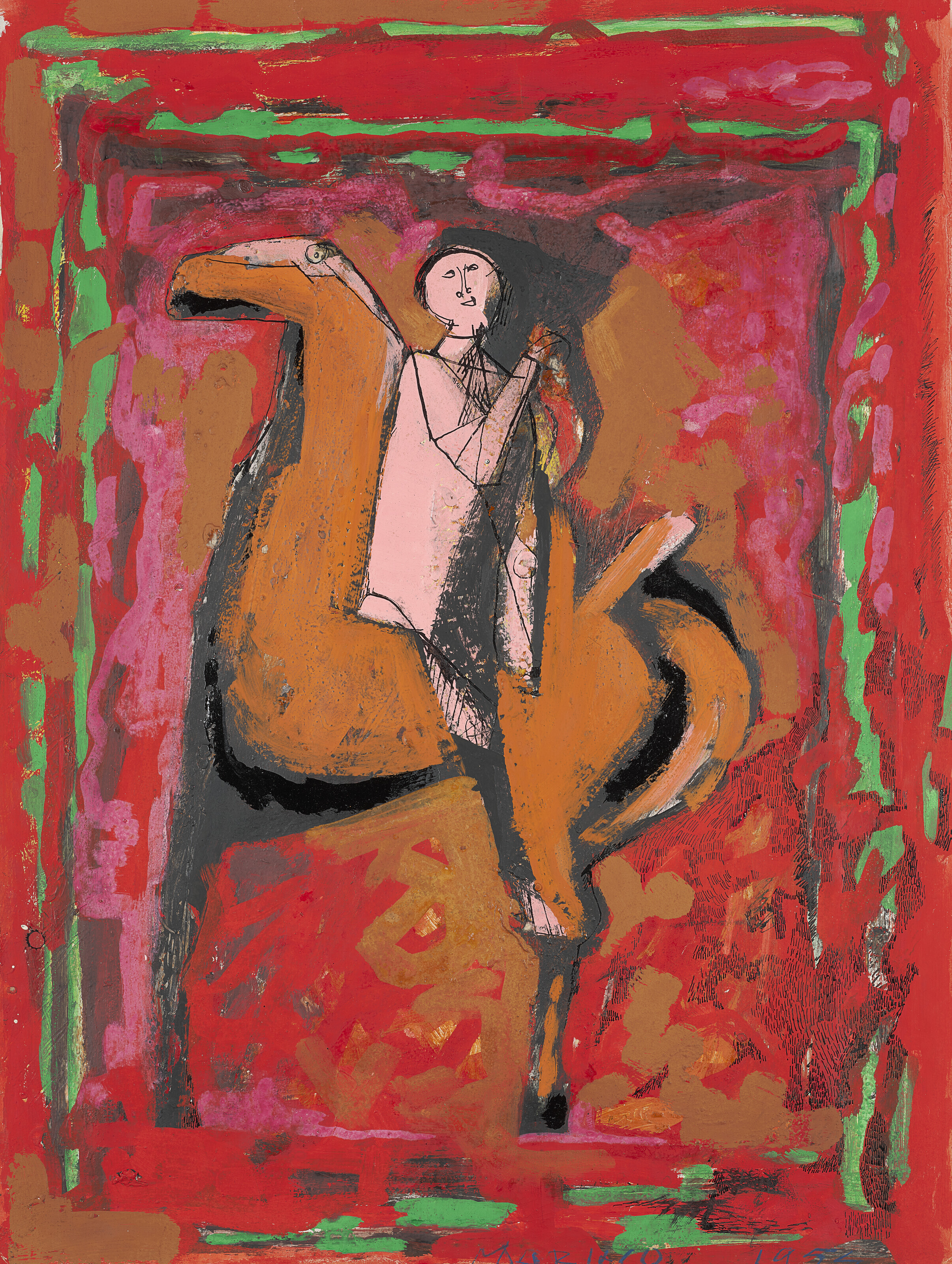 MARINO MARINI (1901-1980), Cavallo e cavaliere | Christie's