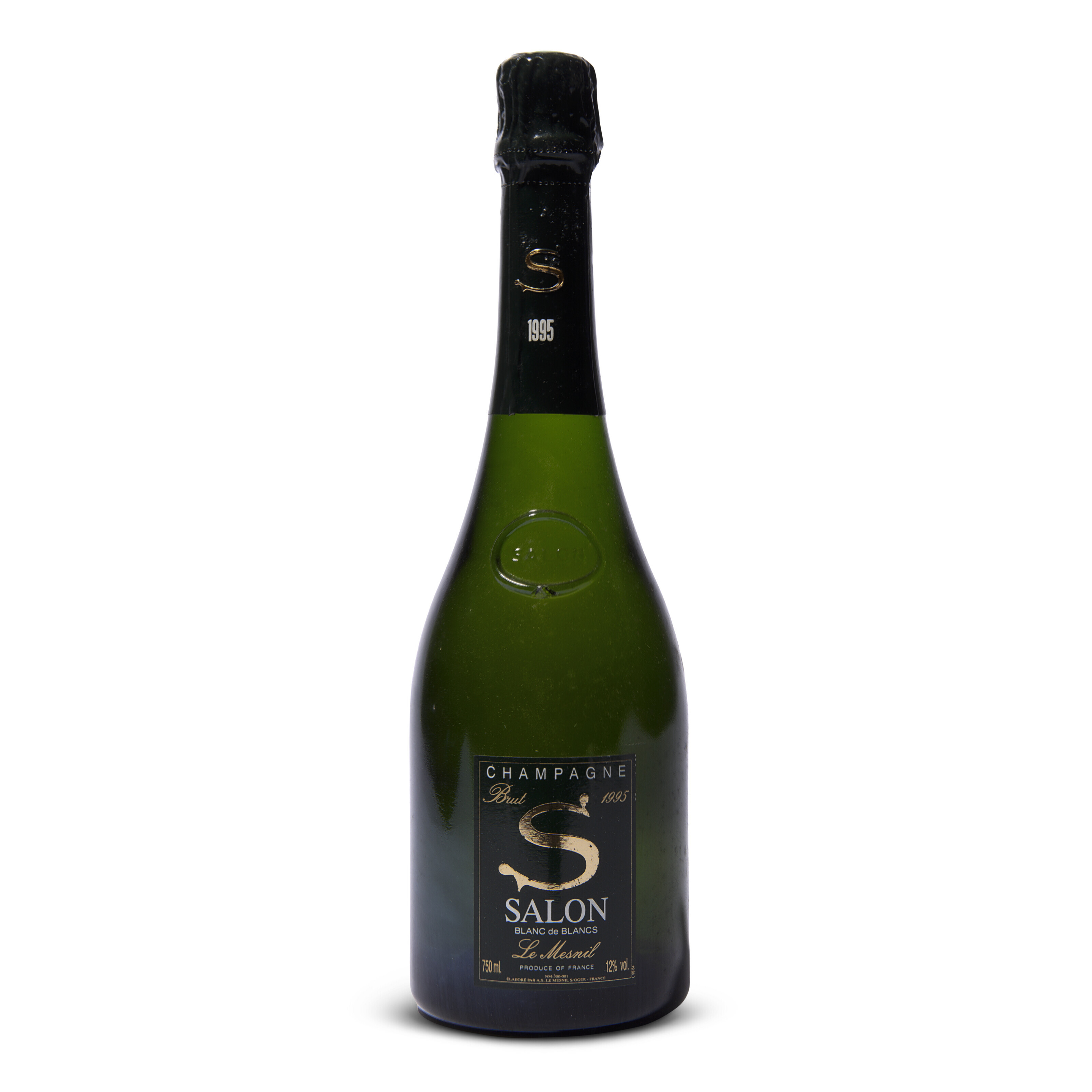 Salon Le Mesnil 1995. 1 bottle per lot. Sold for £875 on 21 June 2023 at Christie’s Online