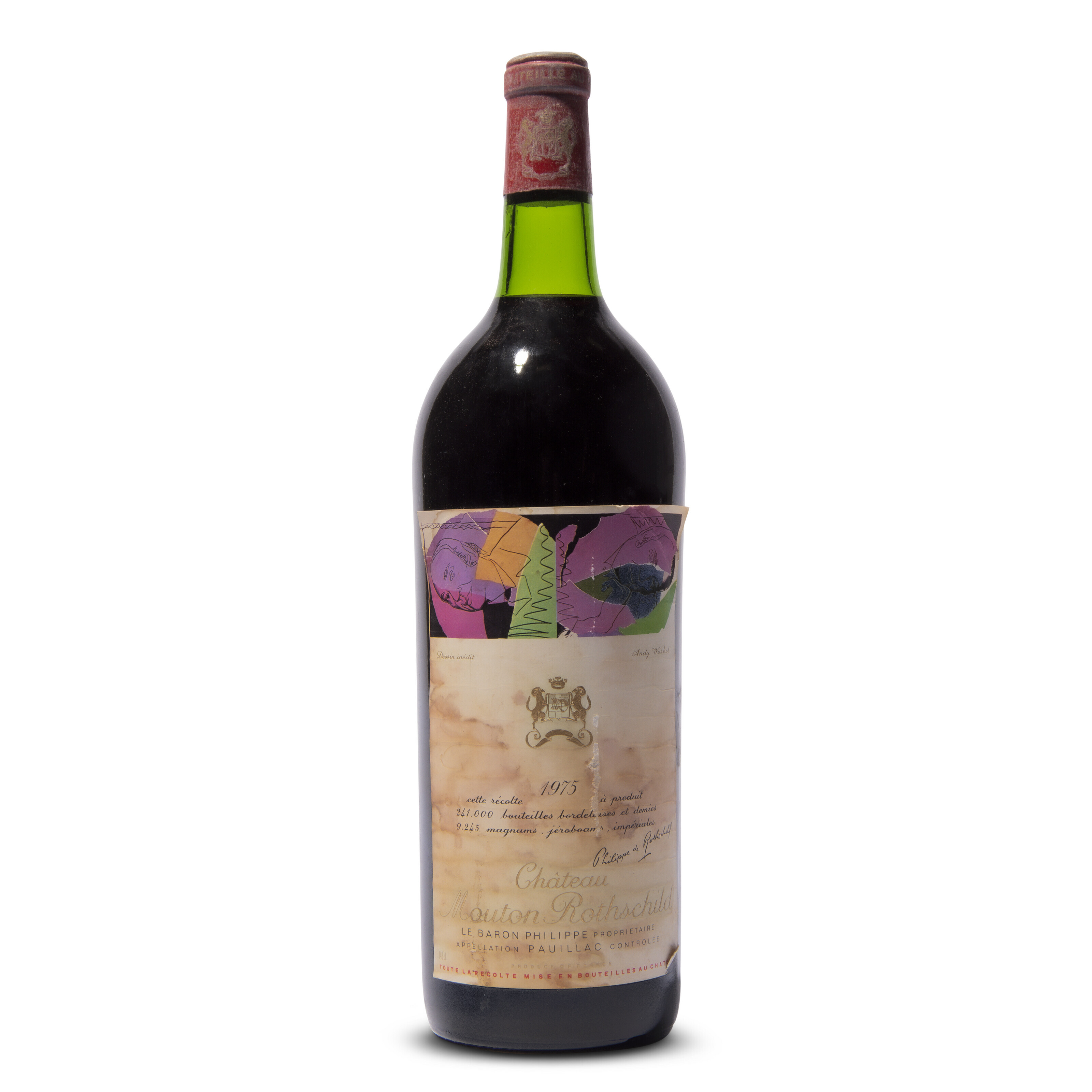 Château Mouton-Rothschild 1975, Pauillac, 1er cru classéScuffed 